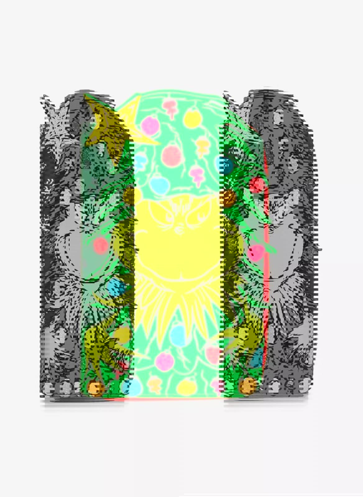 Loungefly Dr. Seuss How The Grinch Stole Christmas! Tree Mini Zipper Wallet