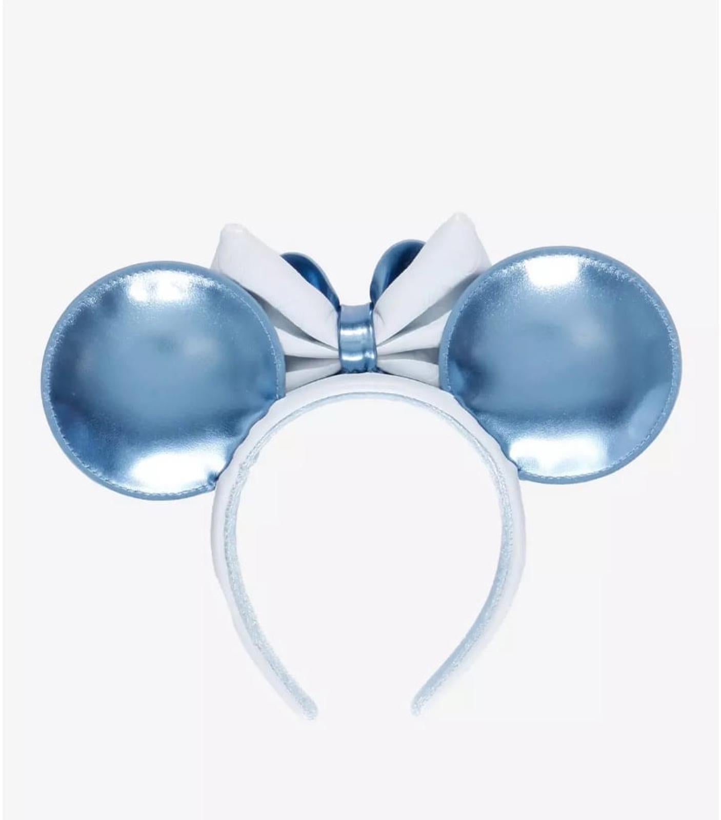 Loungefly Disney Minnie Mouse Blue Butterfly Ears NWT