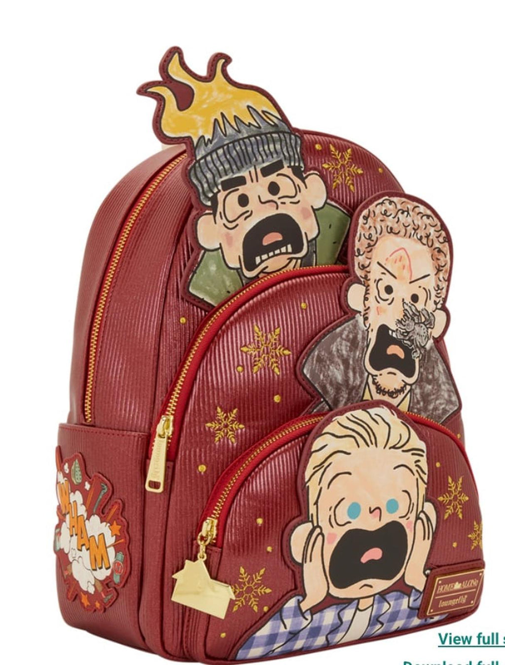 Home Alone Triple Pocket Mini Backpack