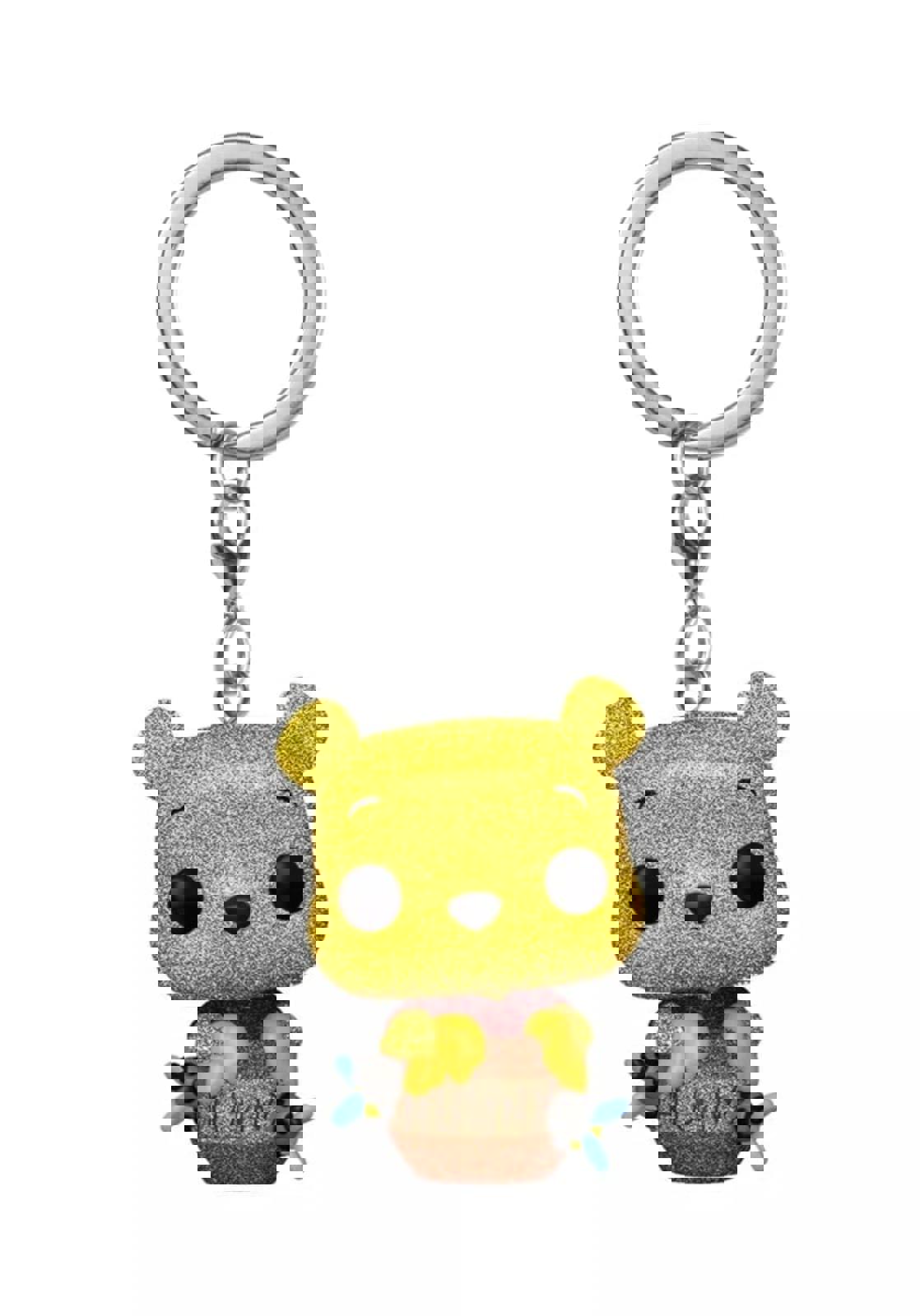 Funko Pocket Pop! Disney Pooh Diamond Collection Pooh Bear Vinyl Keychain NWT