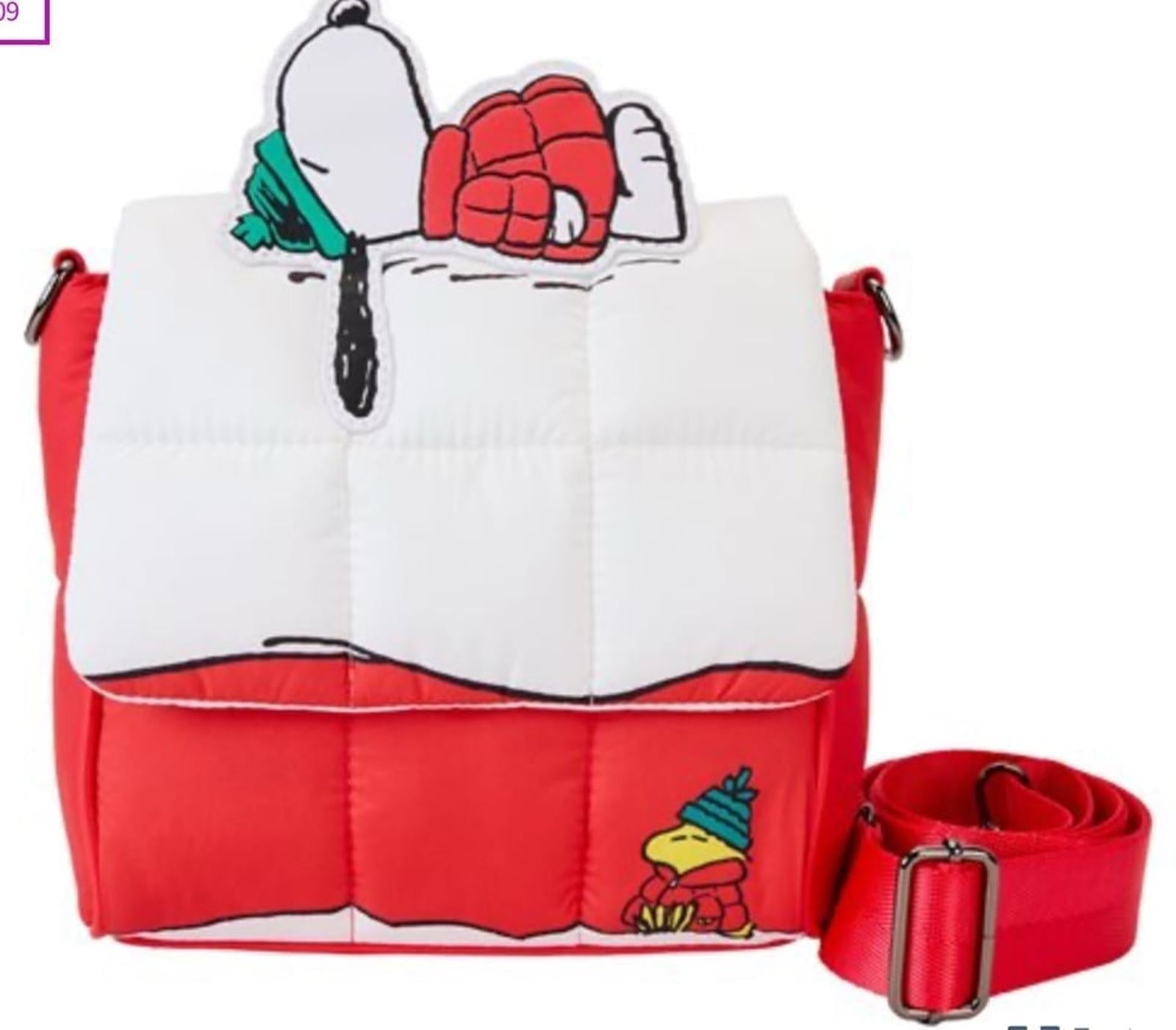 Peanuts Snoopy Holiday Collection Crossbody Bag NWT