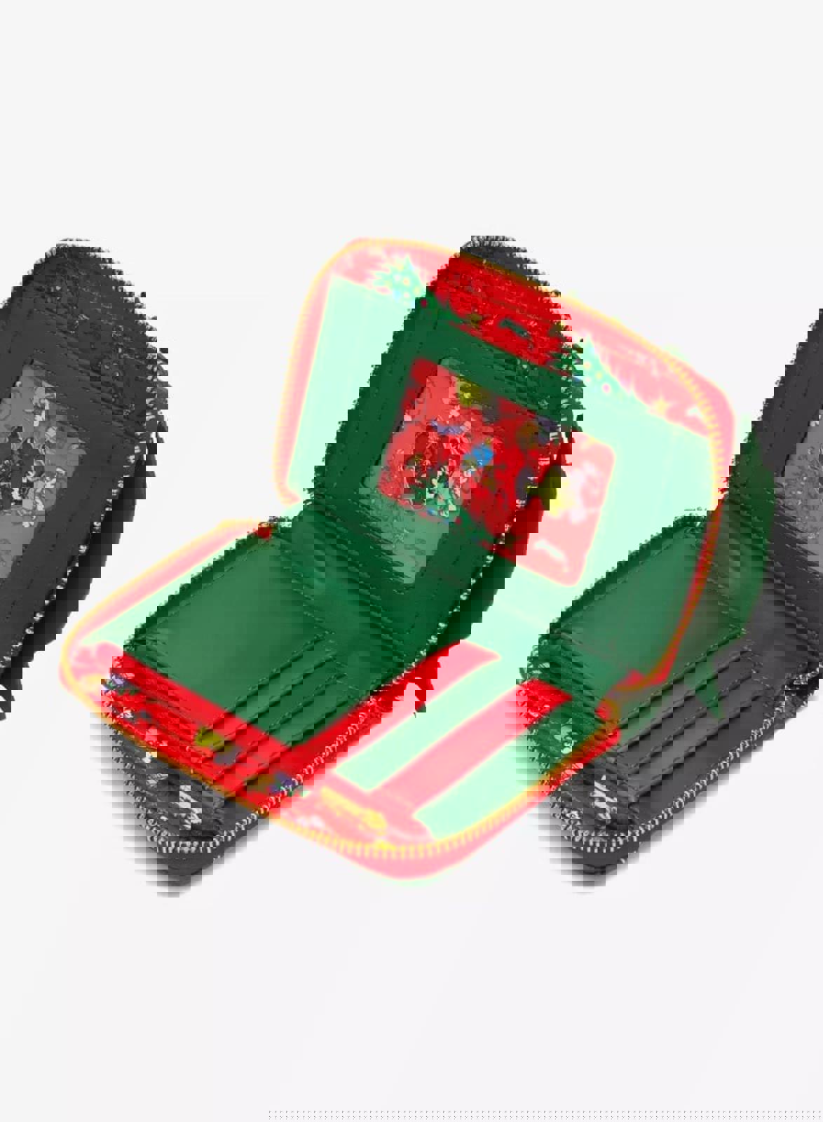 Loungefly Dr. Seuss How The Grinch Stole Christmas! Tree Mini Zipper Wallet