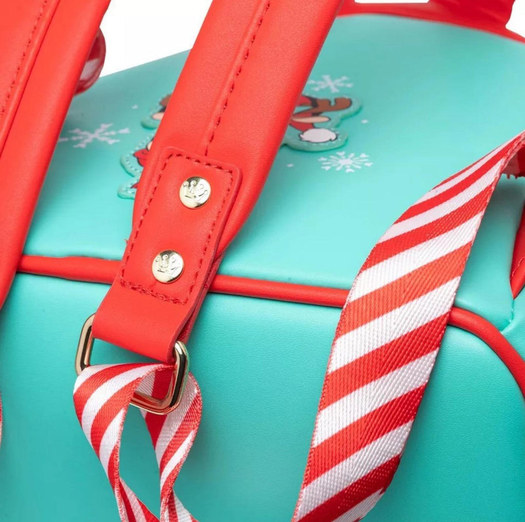 Loungefly Disney Light Up Minnie Mouse Reindeer Cosplay Mini Backpack NWT