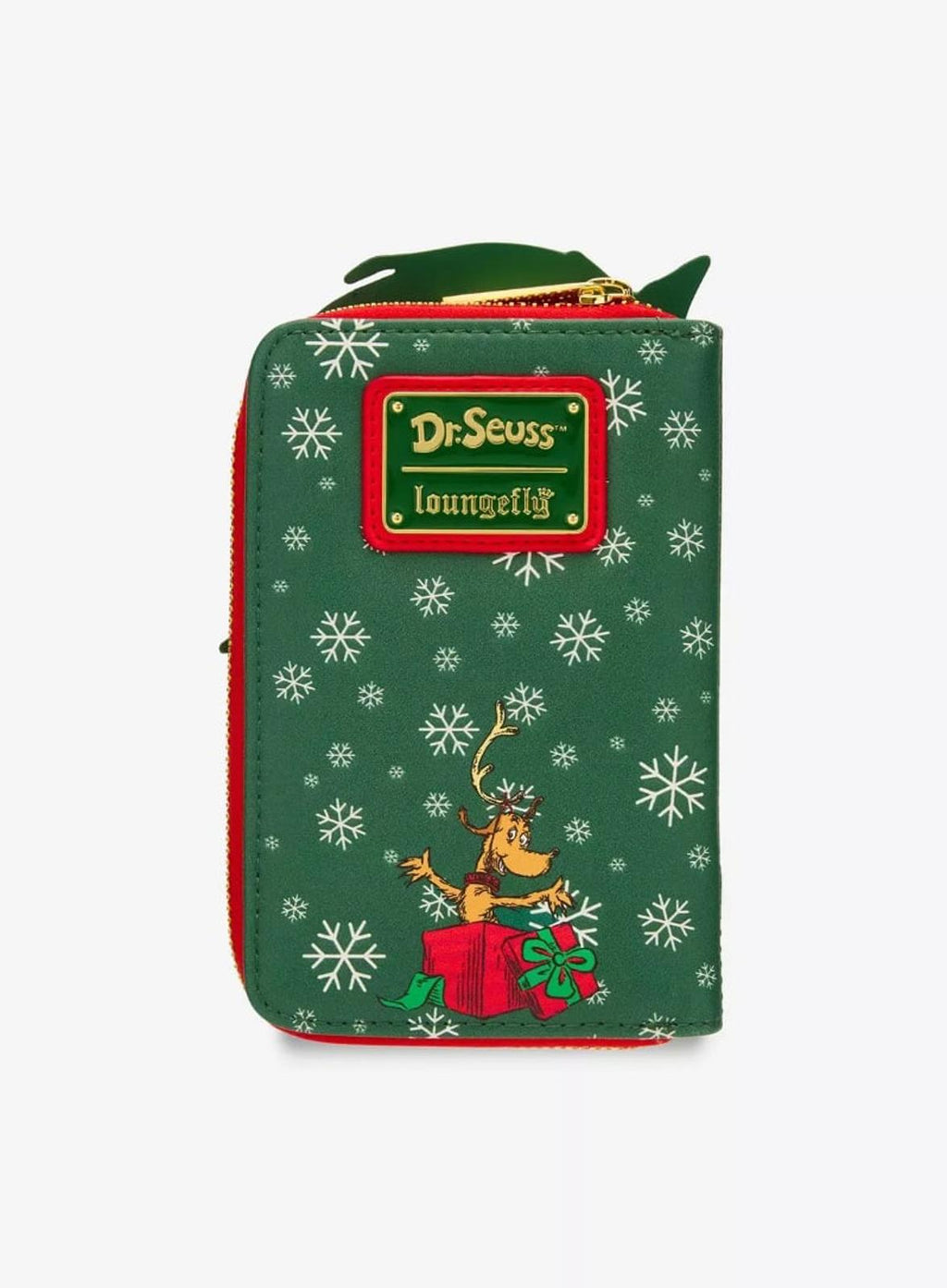 Loungefly Dr. Seuss How The Grinch Stole Christmas! Tree Mini Zipper Wallet