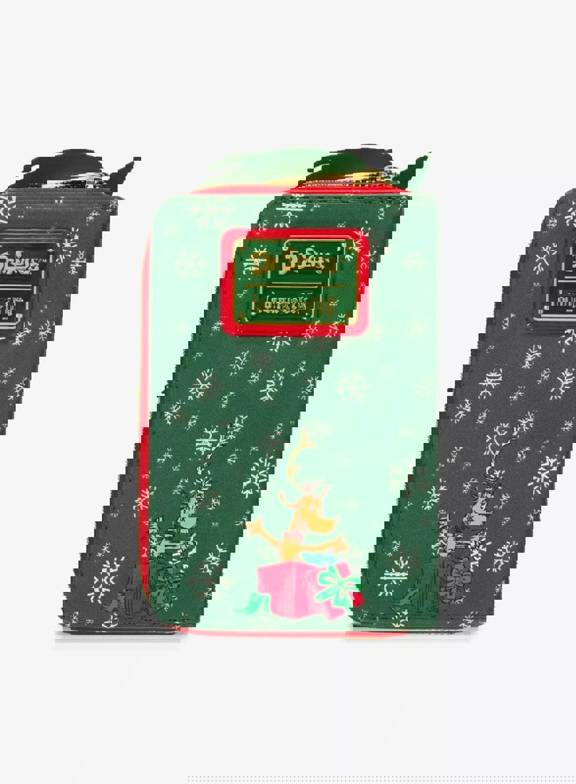 Loungefly Dr. Seuss How The Grinch Stole Christmas! Tree Mini Zipper Wallet