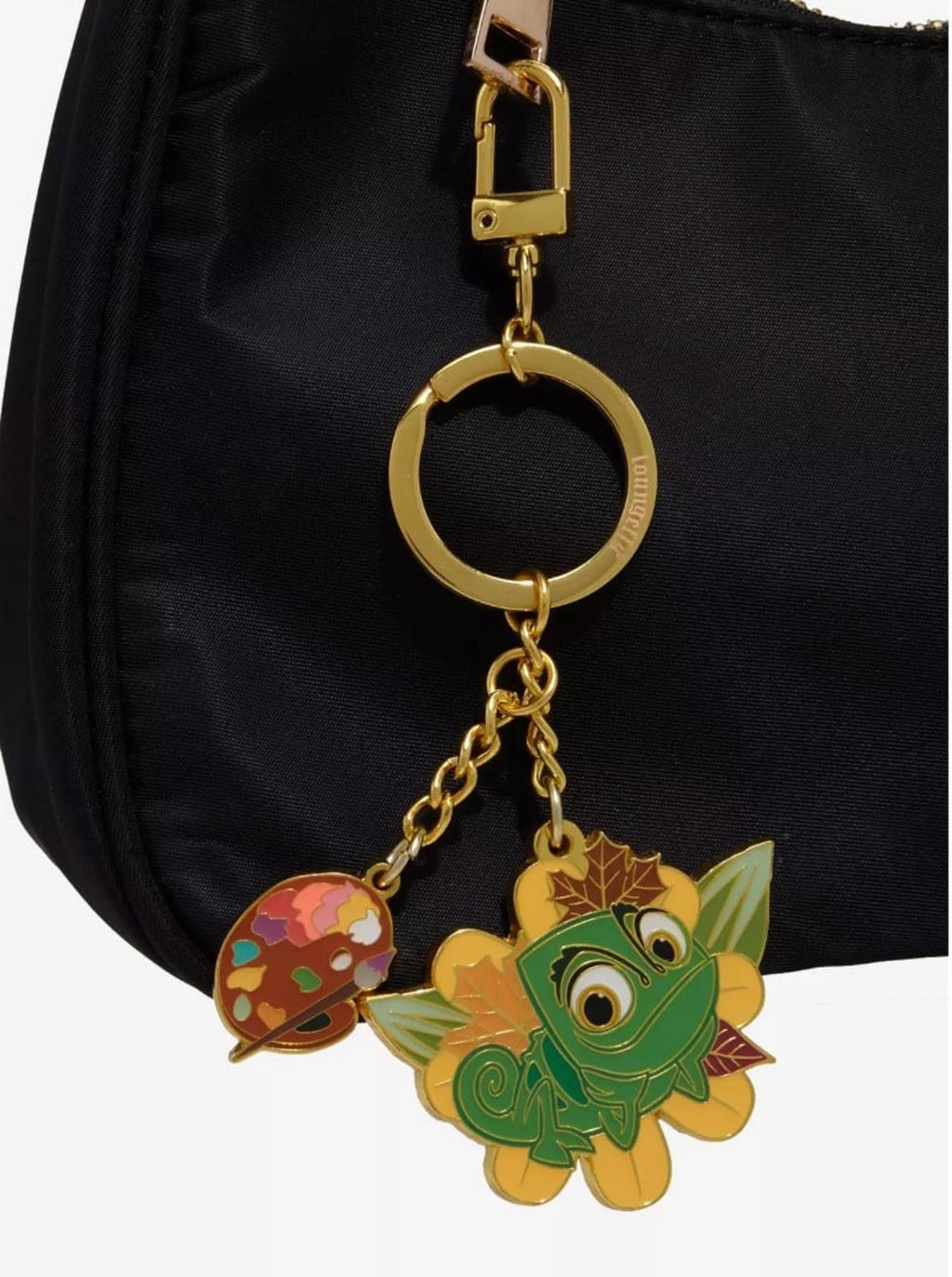 Loungefly Disney Tangled Pascal Color Changing Multi-Charm Keychain