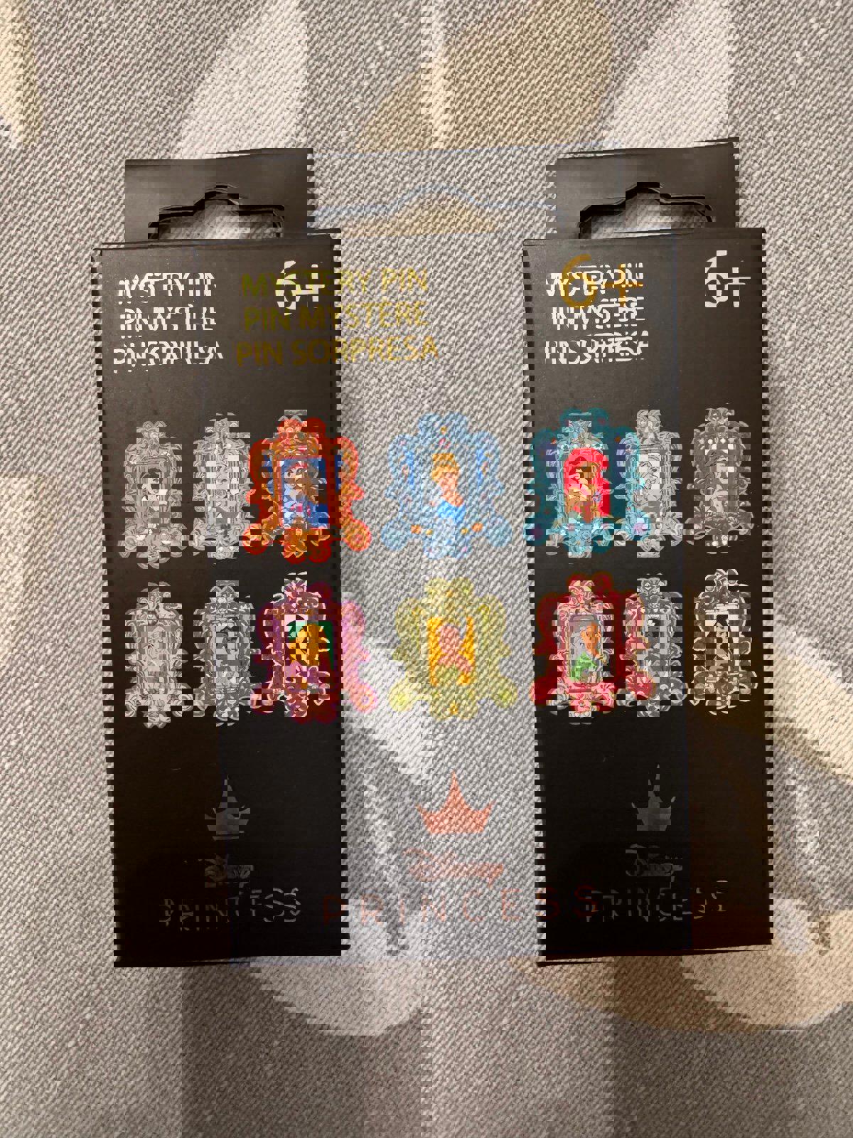 Loungefly Mystery Princess Fancy Frame Portrait Rhinestone Blind Box Pin