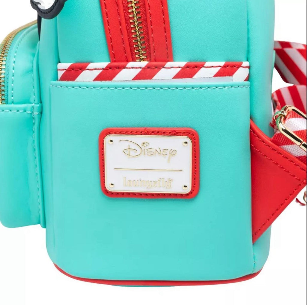 Loungefly Disney Light Up Minnie Mouse Reindeer Cosplay Mini Backpack NWT