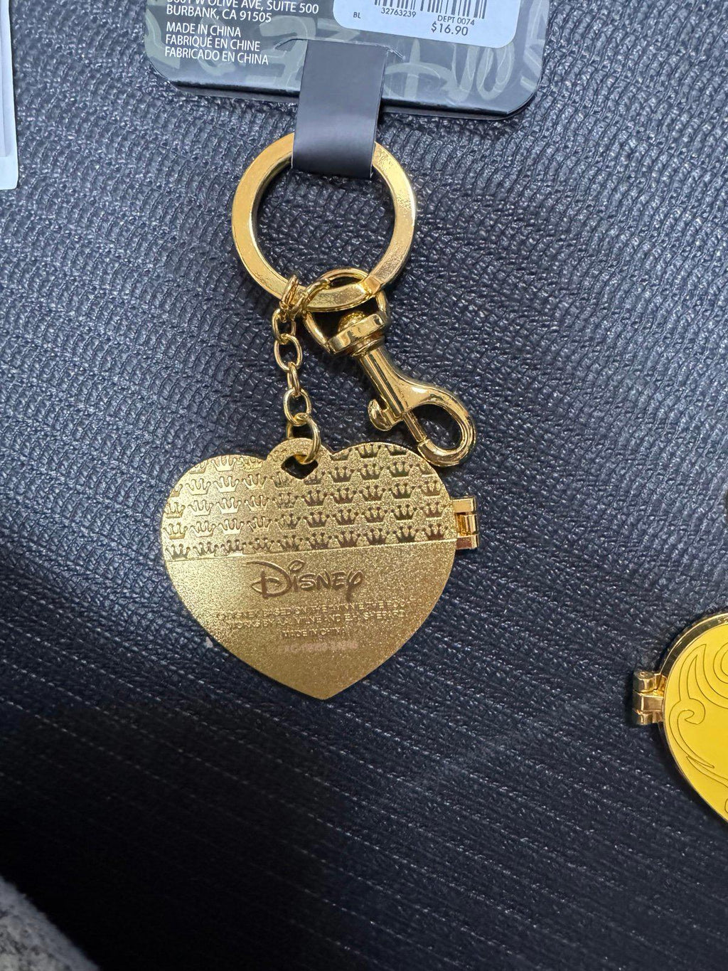 Loungefly Disney Winnie the Pooh Tigger Locket Keychain NWT