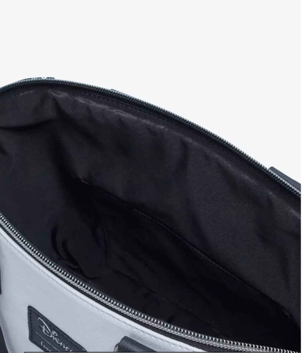 Loungefly Disney Alice In Wonderland Black & White Satchel Bag NWT