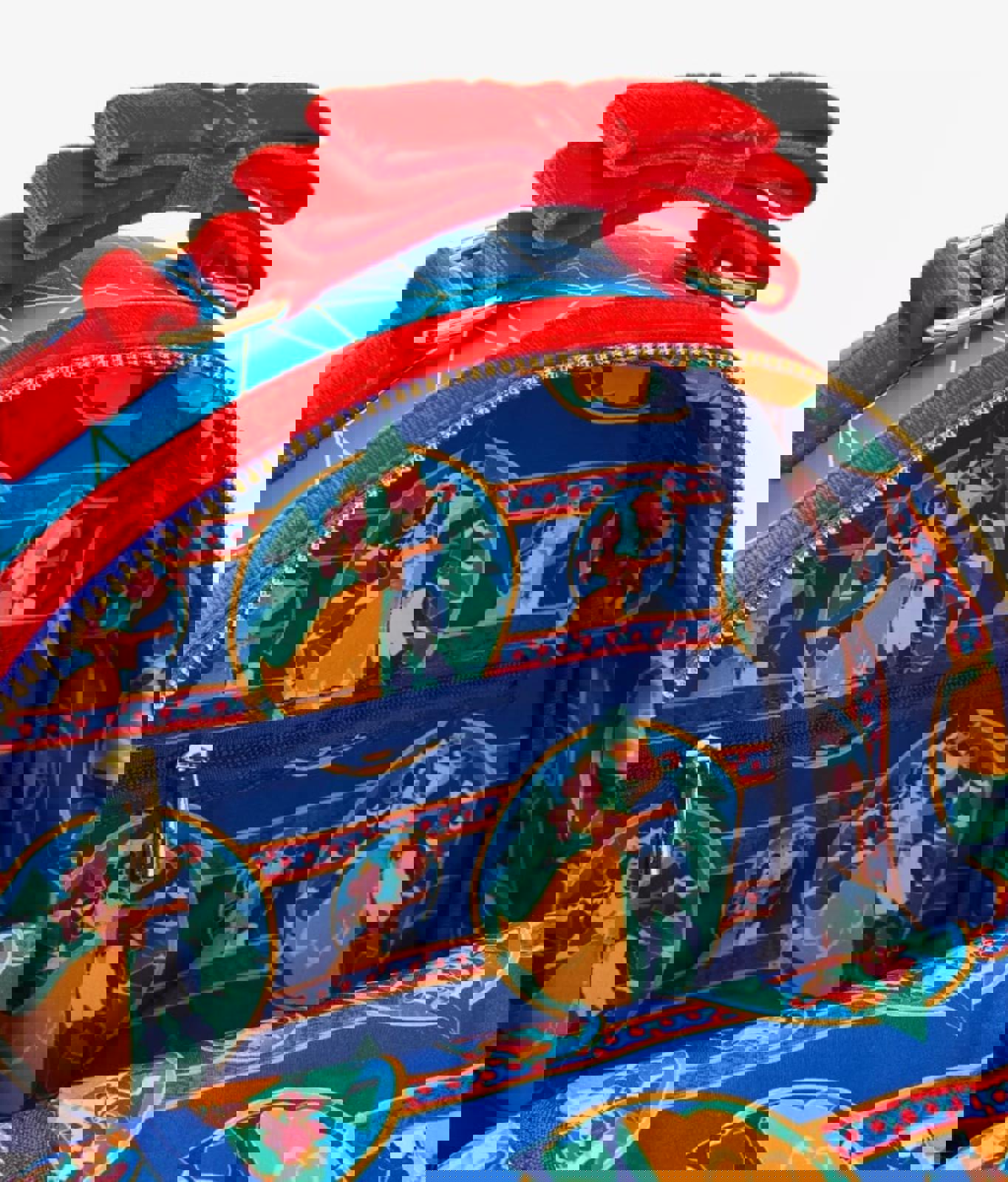 Loungefly Disney Beauty and the Beast Stained Glass Mini Backpack NWT