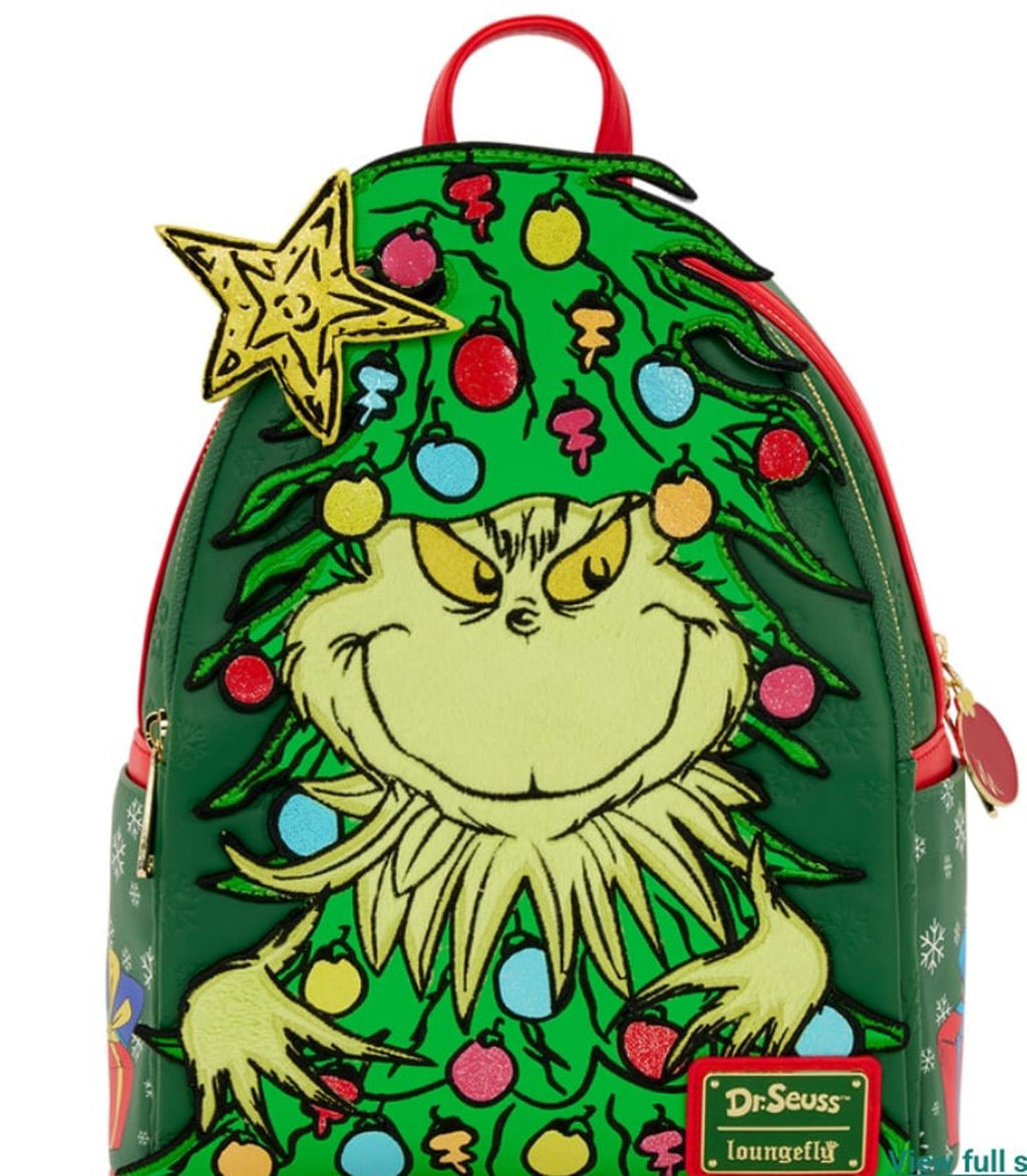 Dr. Seuss How the Grinch Stole Christmas! Tree Light Up Plush Mini Backpack