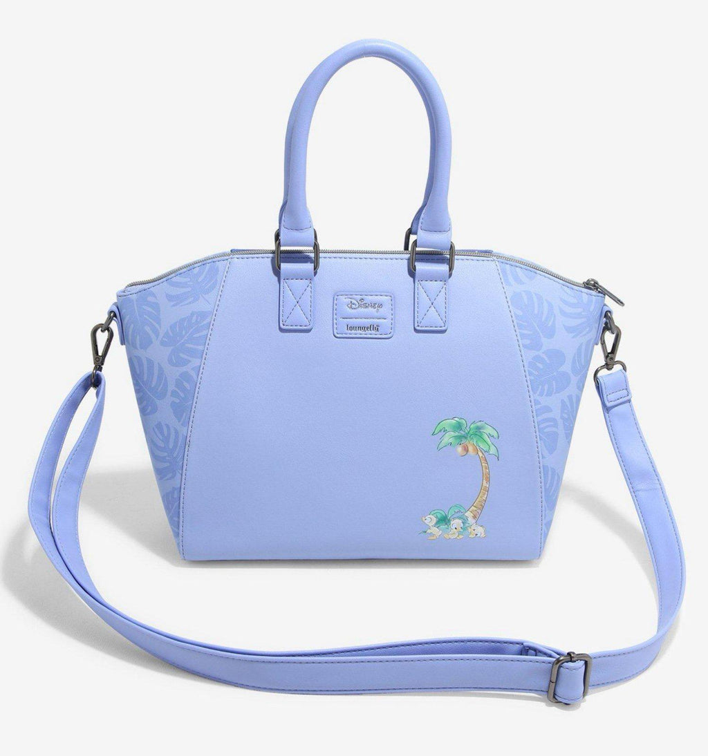 Loungefly Disney Stitch and Angel Hammock Satchel Bag NWT!!