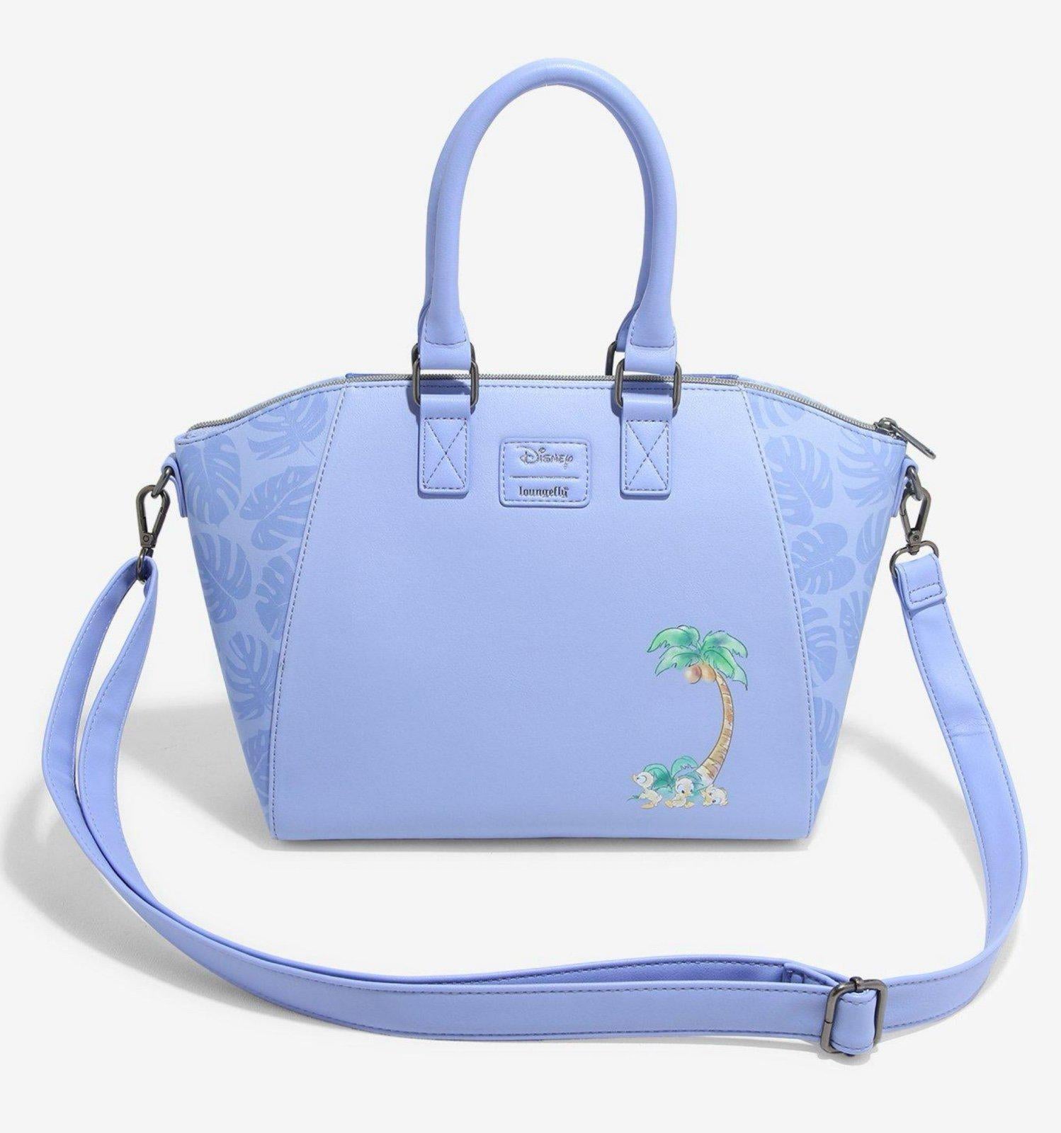 Loungefly Disney Stitch and Angel Hammock Satchel Bag NWT!!