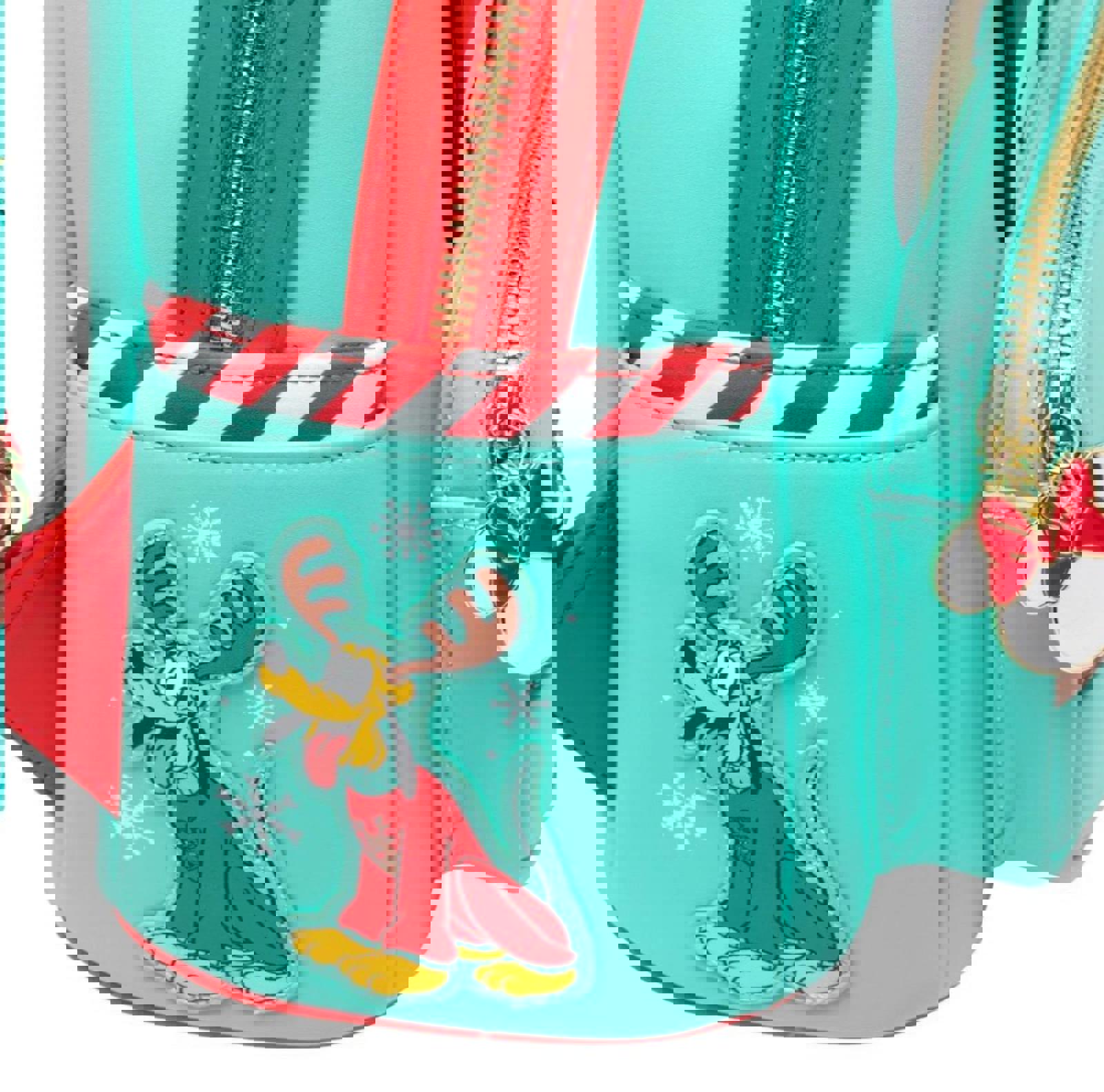 Loungefly Disney Light Up Minnie Mouse Reindeer Cosplay Mini Backpack NWT