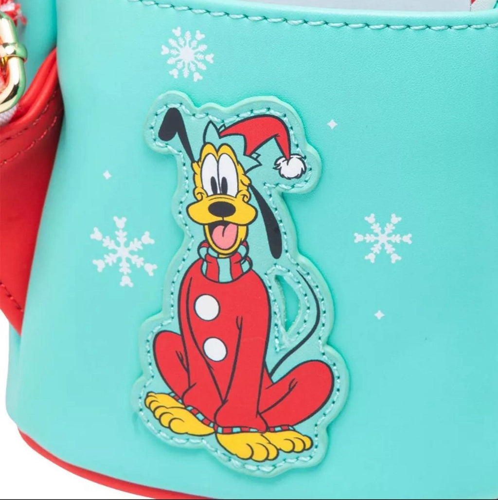 Loungefly Disney Light Up Minnie Mouse Reindeer Cosplay Mini Backpack NWT