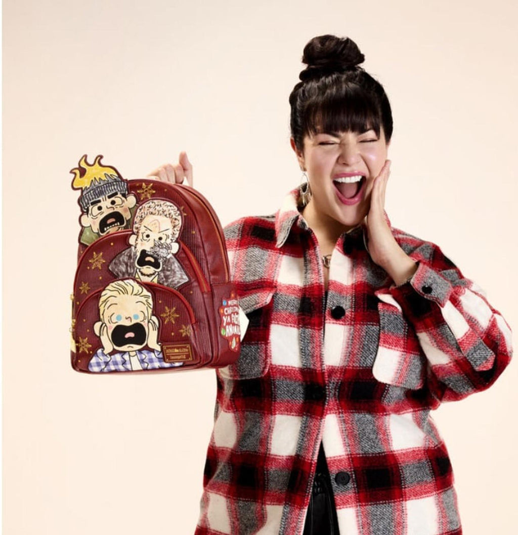 Home Alone Triple Pocket Mini Backpack