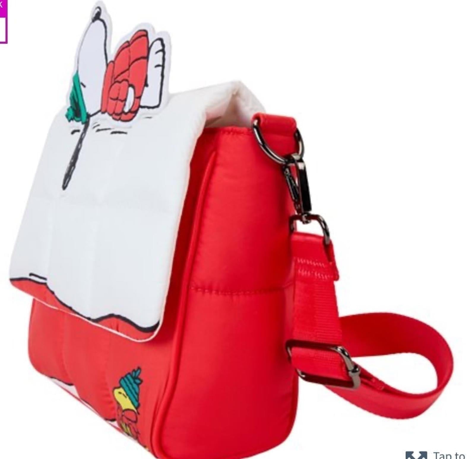 Peanuts Snoopy Holiday Collection Crossbody Bag NWT