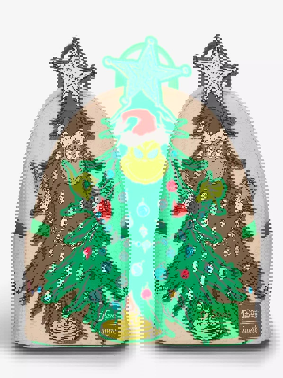 Loungefly Dr. Seuss How The Grinch Stole Christmas! Grinch Tree Mini Backpack