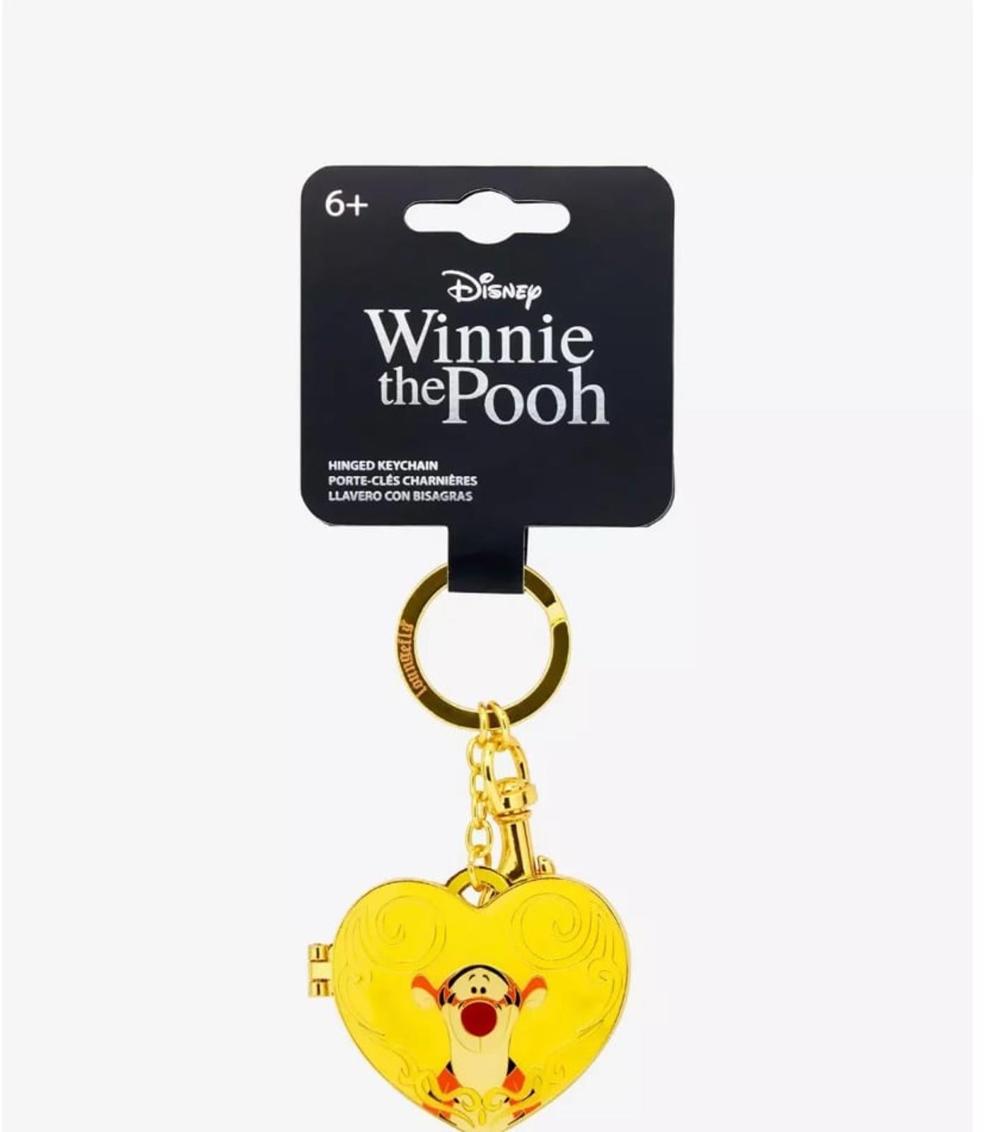 Loungefly Disney Winnie the Pooh Tigger Locket Keychain NWT