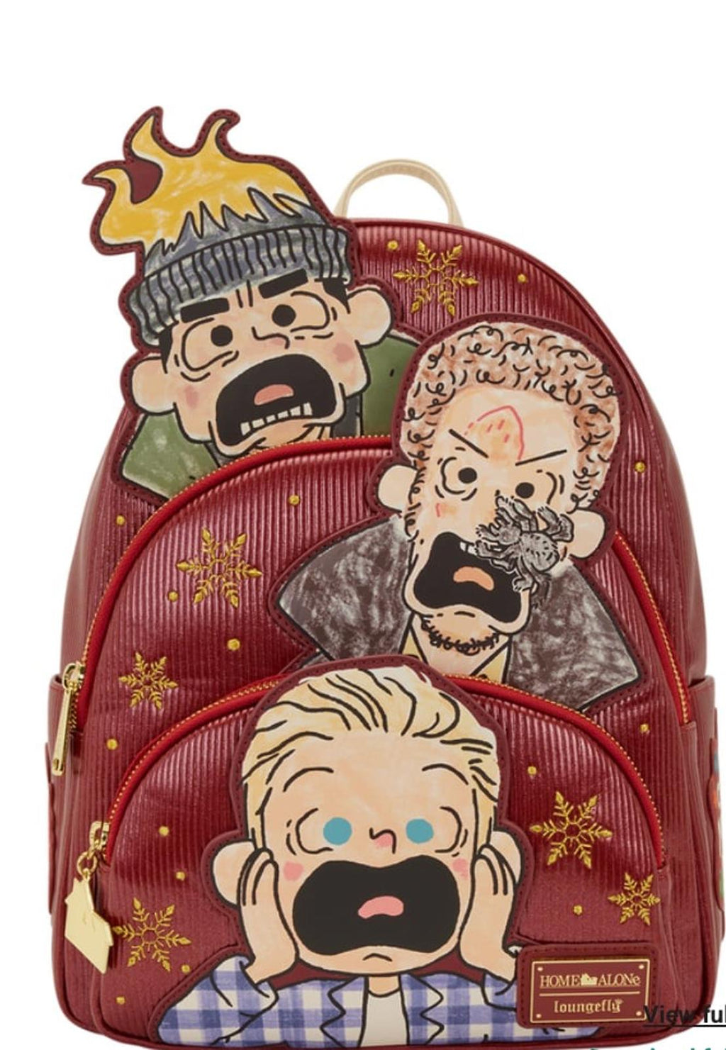 Home Alone Triple Pocket Mini Backpack