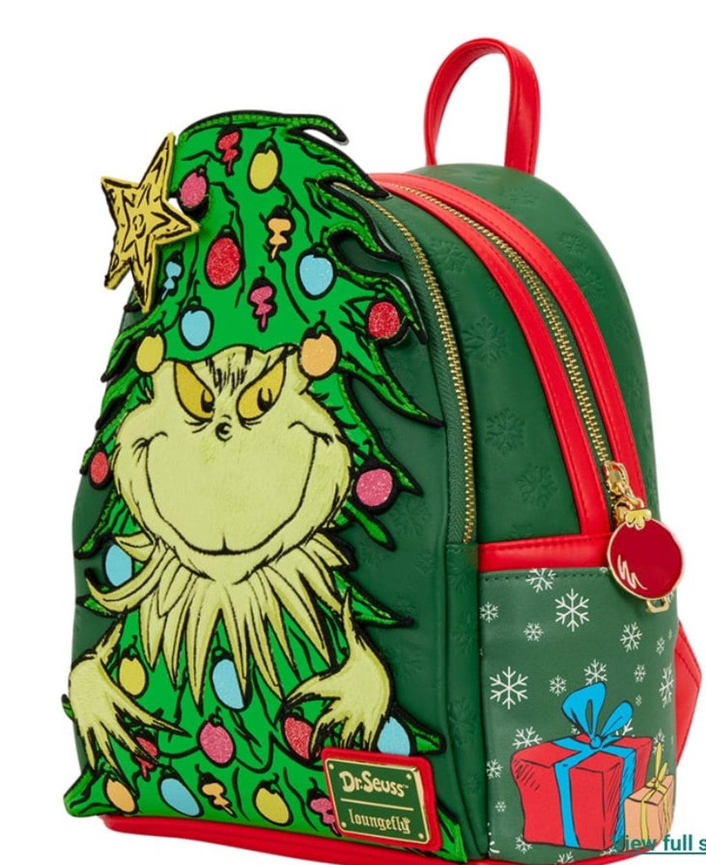 Dr. Seuss How the Grinch Stole Christmas! Tree Light Up Plush Mini Backpack
