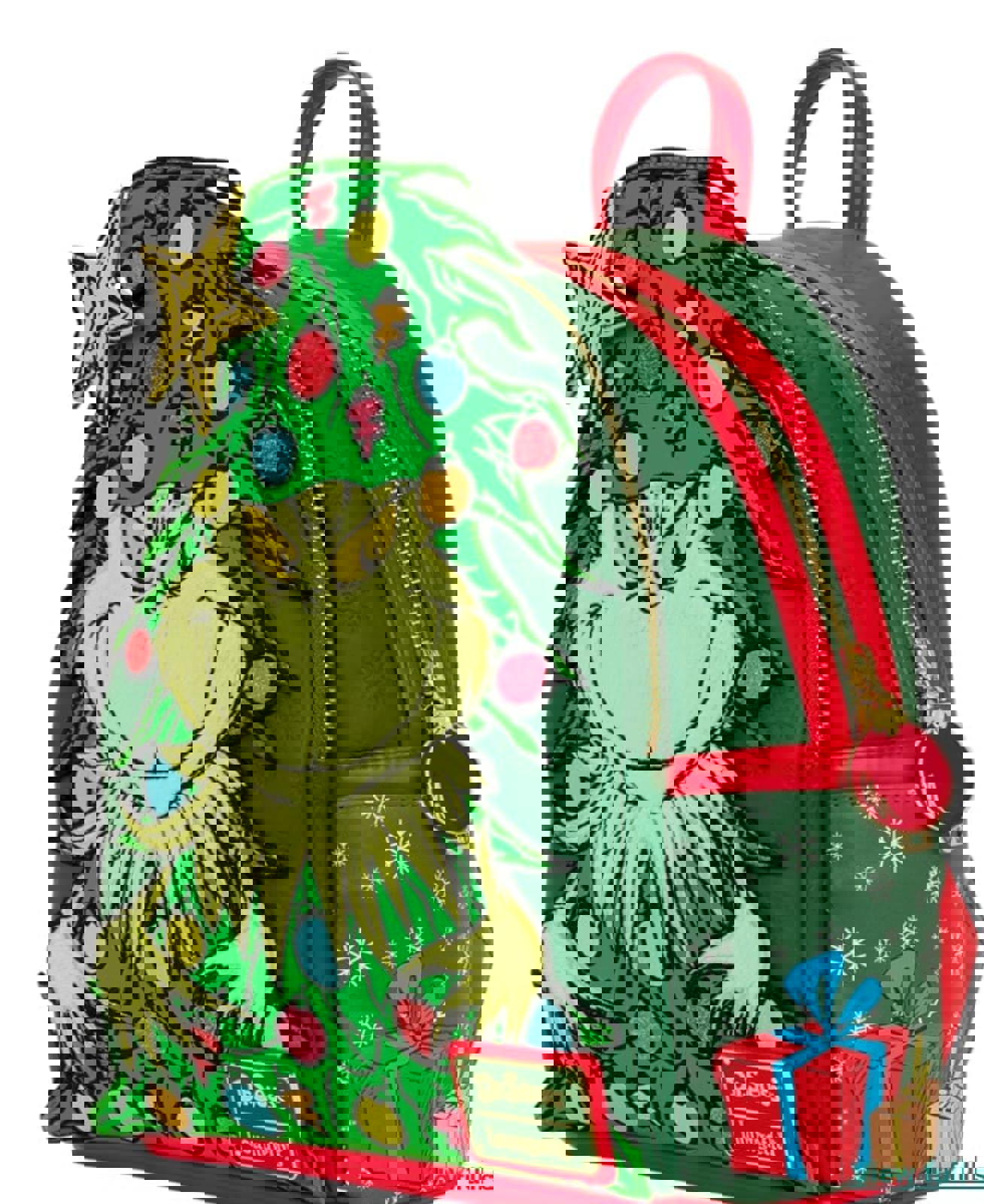 Dr. Seuss How the Grinch Stole Christmas! Tree Light Up Plush Mini Backpack