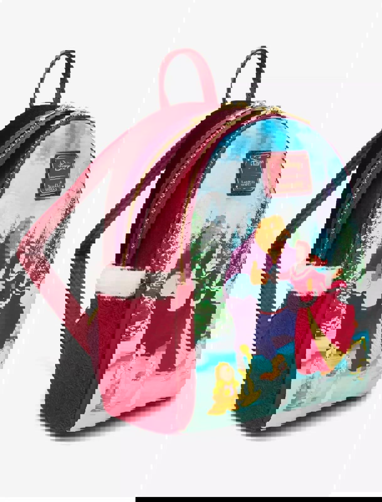 Loungefly Disney Beauty and the Beast Winter Ice Skating Mini Backpack