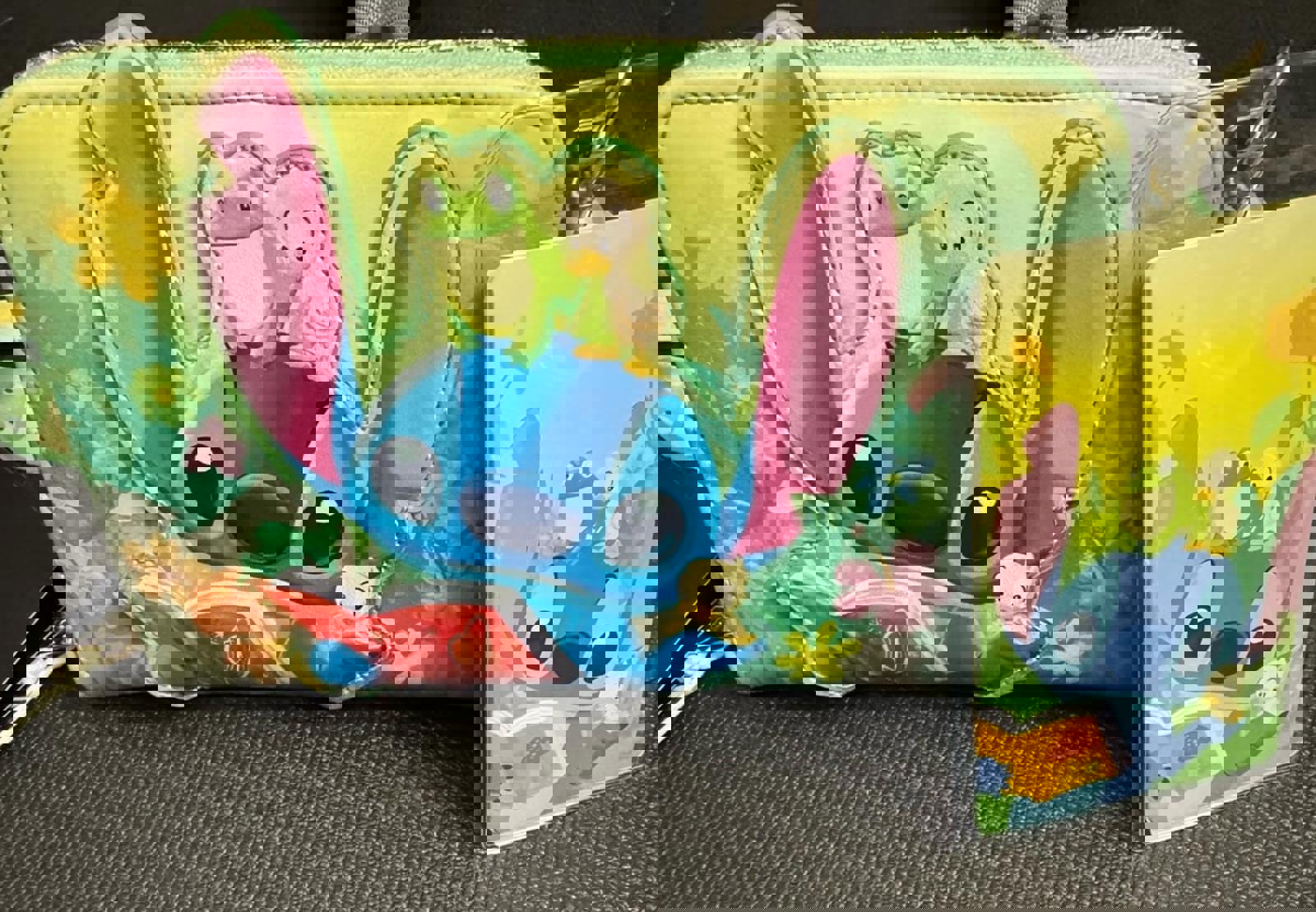 Loungefly Exclusive Stitch Reading Wallet and ID Holder/Lanyard NWT