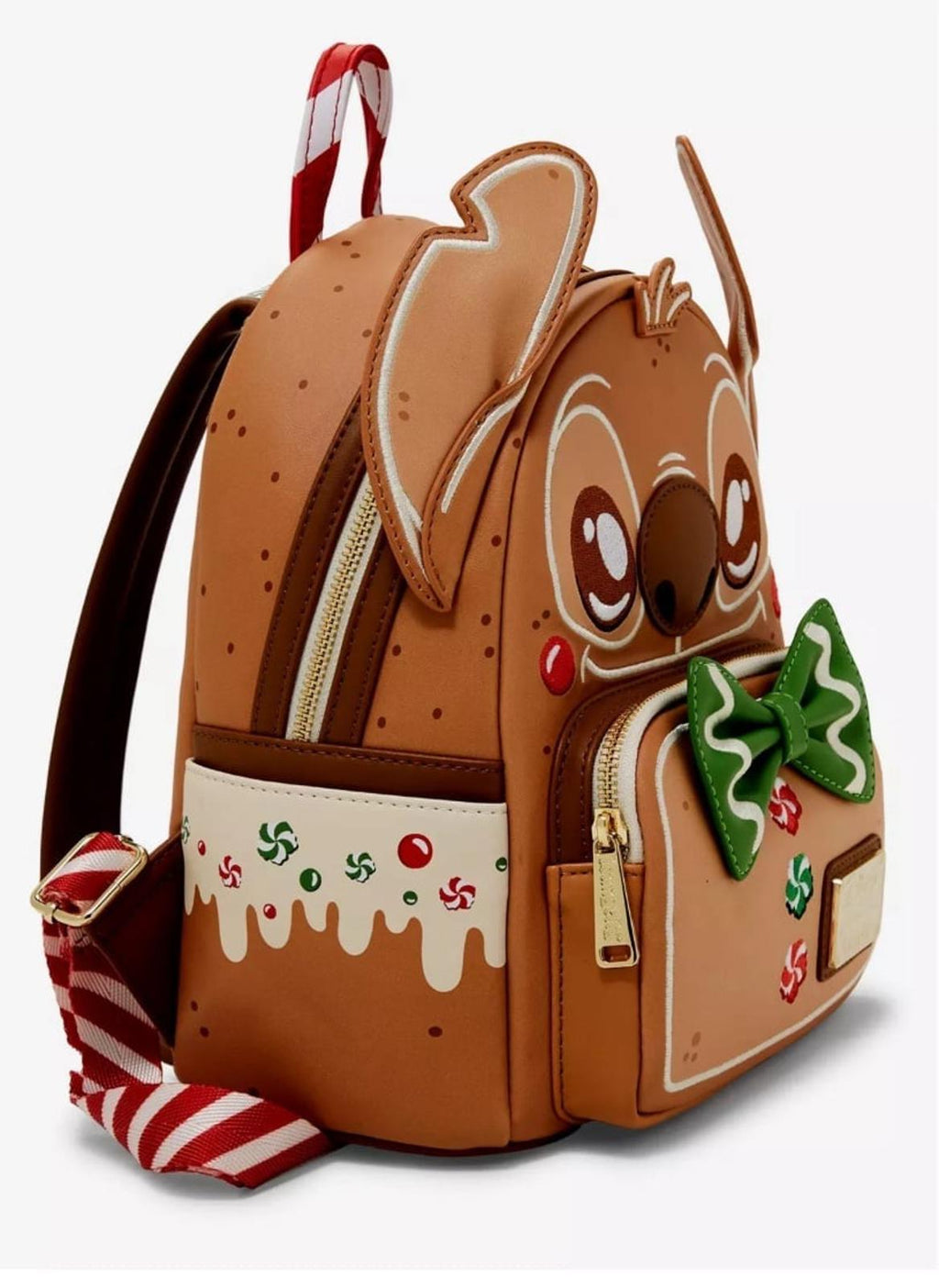 Loungefly Disney Stitch Gingerbread Mini Backpack NWT