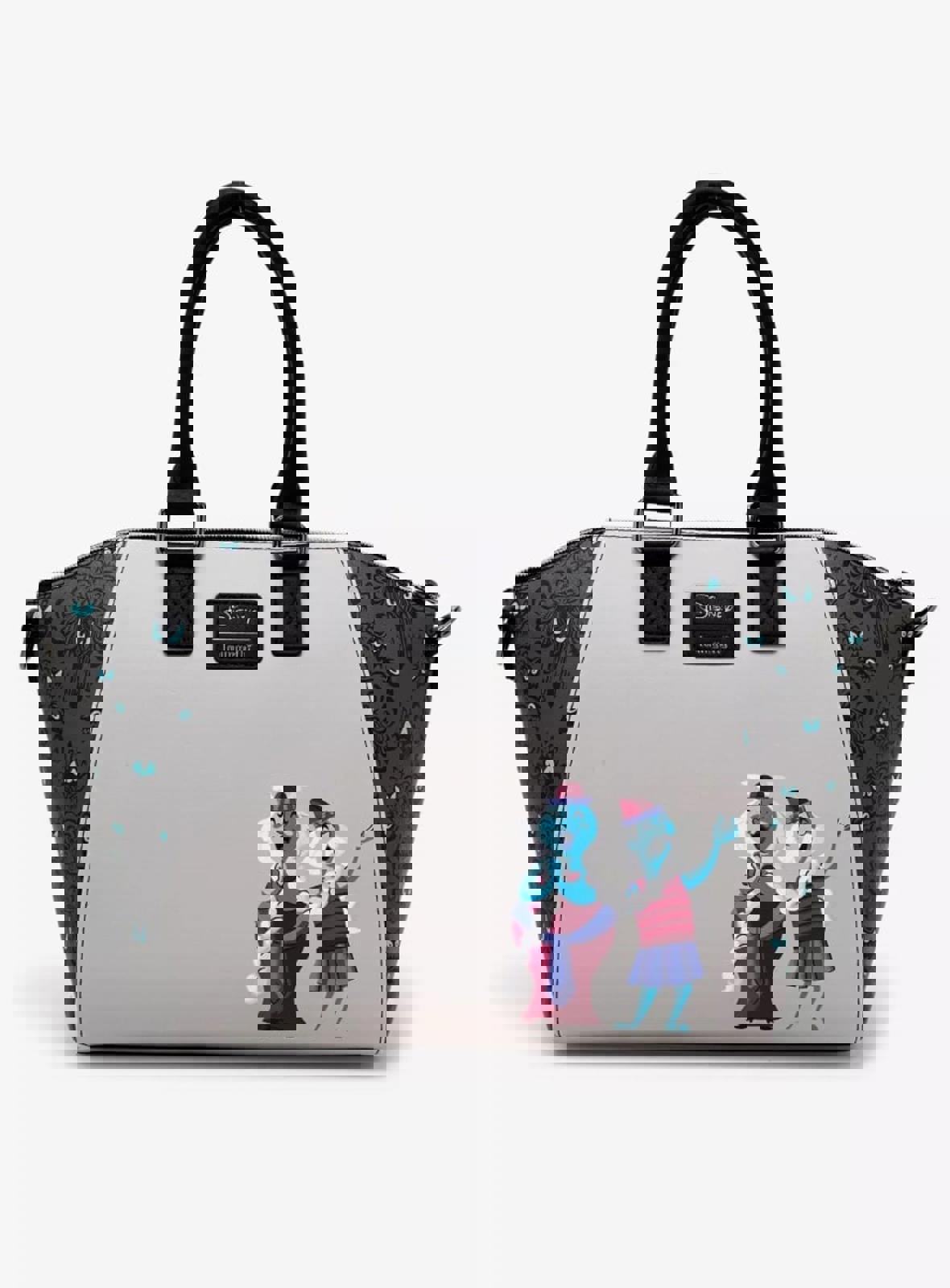 Loungefly Disney The Haunted Mansion Hitchhiking Ghosts Satchel Bag NWT