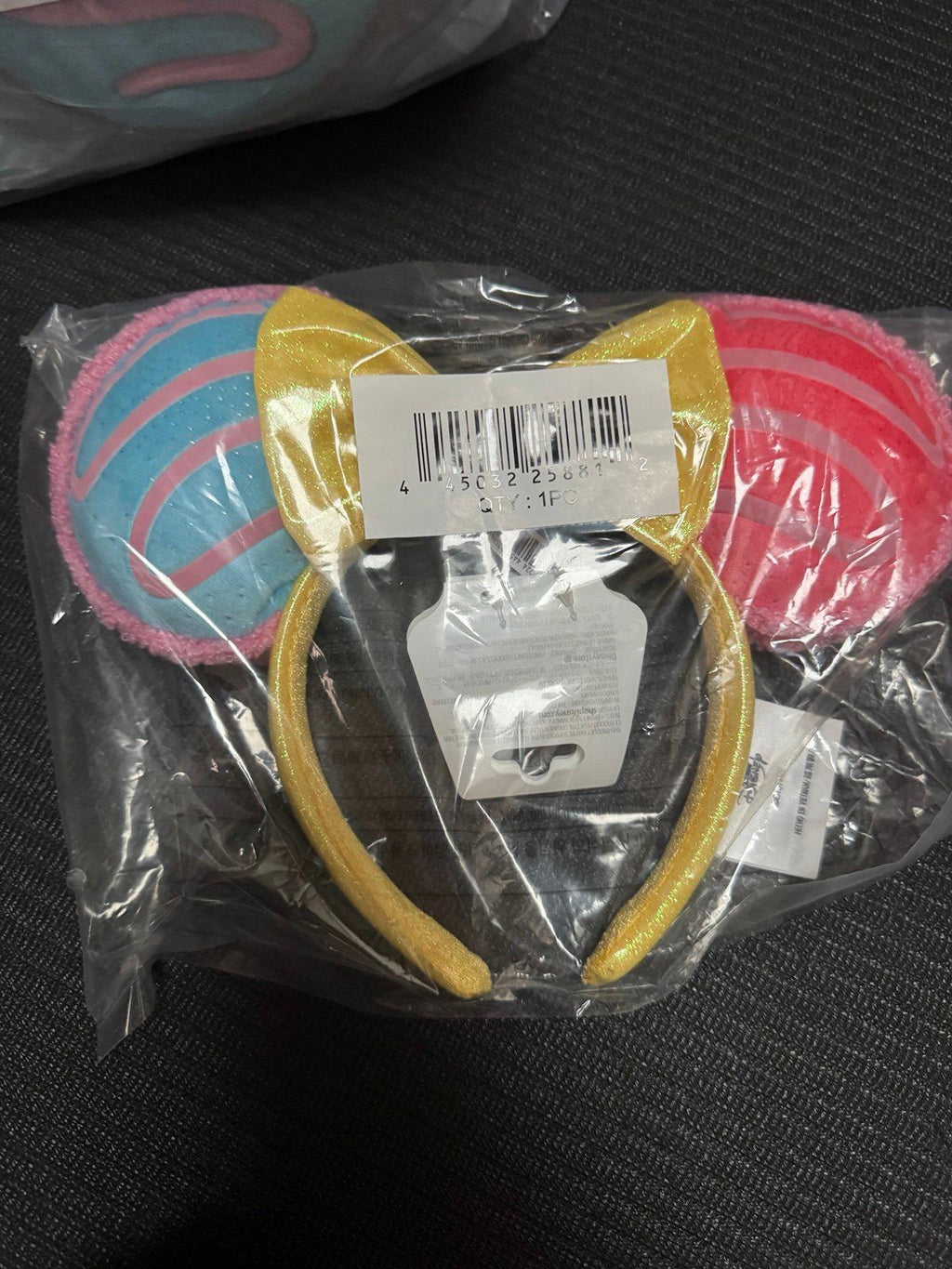 Disney Minnie Ears Headband - Disney Eats Macarons NWT