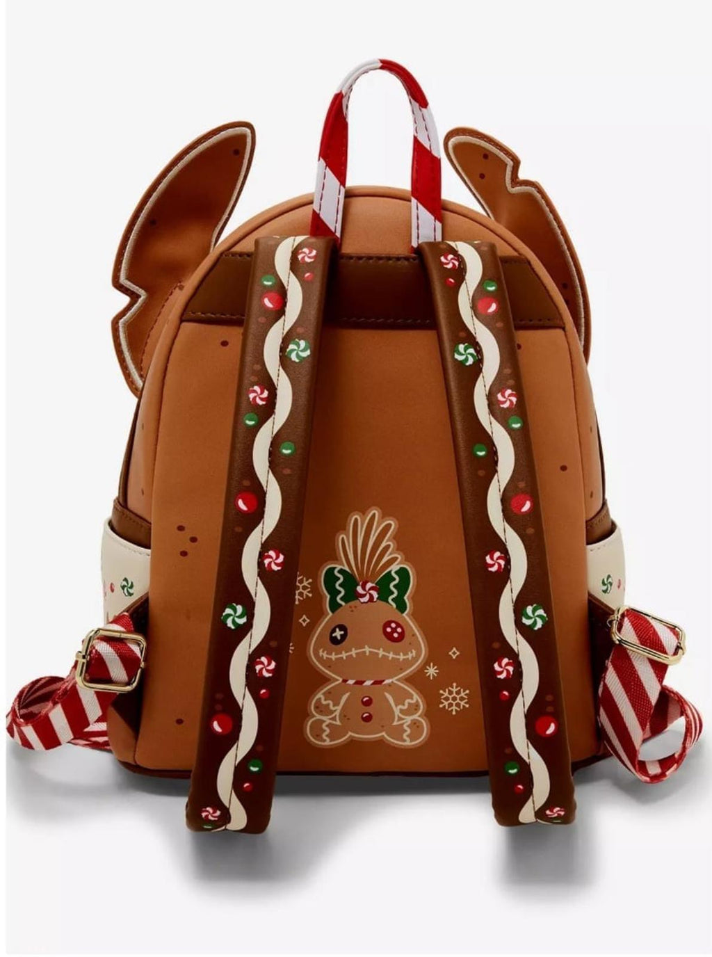 Loungefly Disney Stitch Gingerbread Mini Backpack NWT