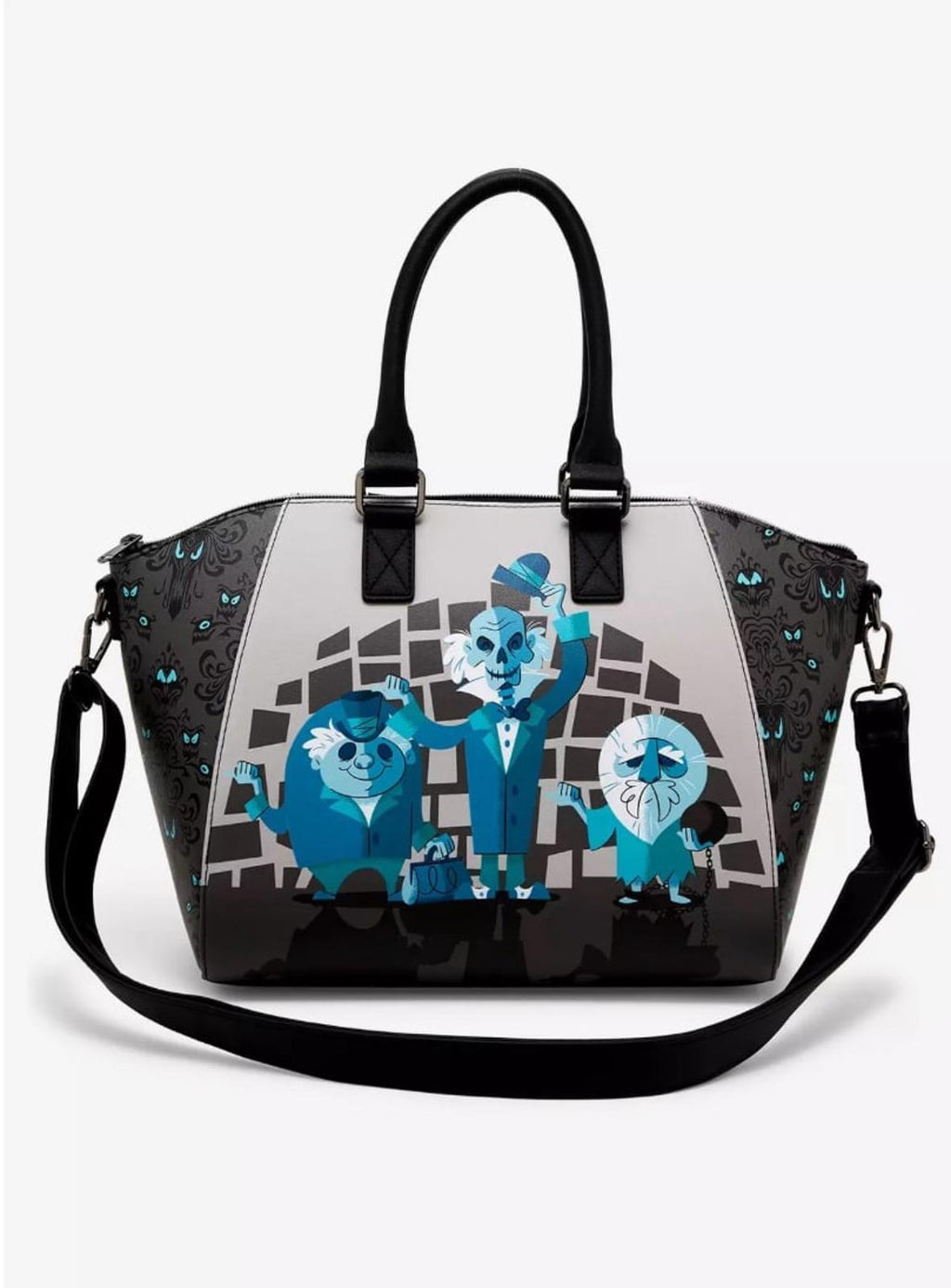 Loungefly Disney The Haunted Mansion Hitchhiking Ghosts Satchel Bag NWT