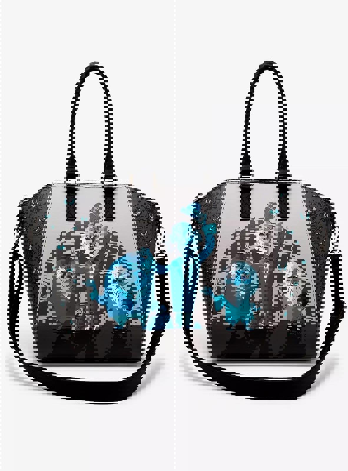 Loungefly Disney The Haunted Mansion Hitchhiking Ghosts Satchel Bag NWT