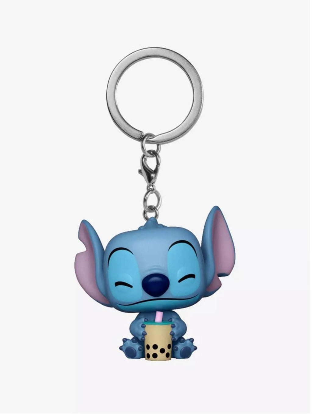 Funko Pocket Pop! Disney Lilo & Stitch Stitch with Boba Vinyl Keychain NWT