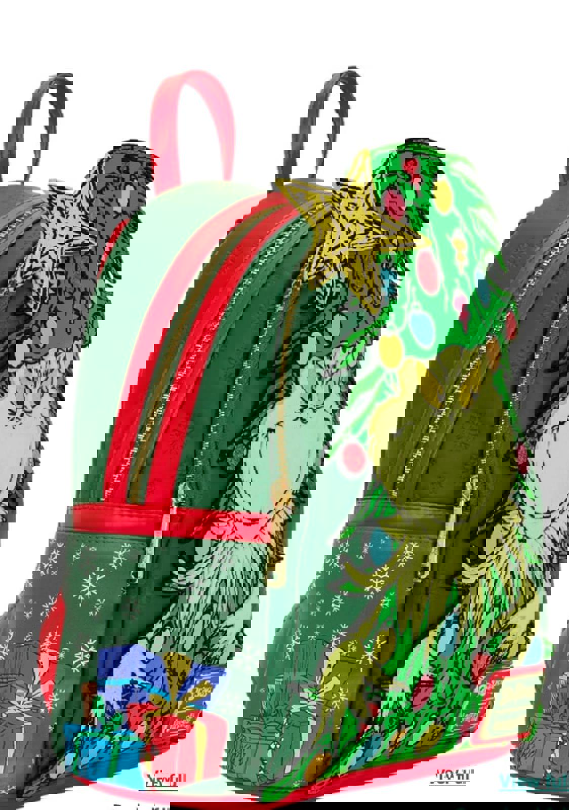 Dr. Seuss How the Grinch Stole Christmas! Tree Light Up Plush Mini Backpack