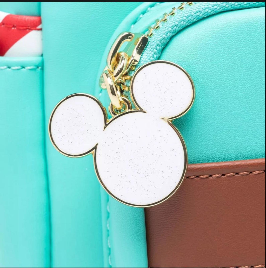 Loungefly Disney Light Up Minnie Mouse Reindeer Cosplay Mini Backpack NWT