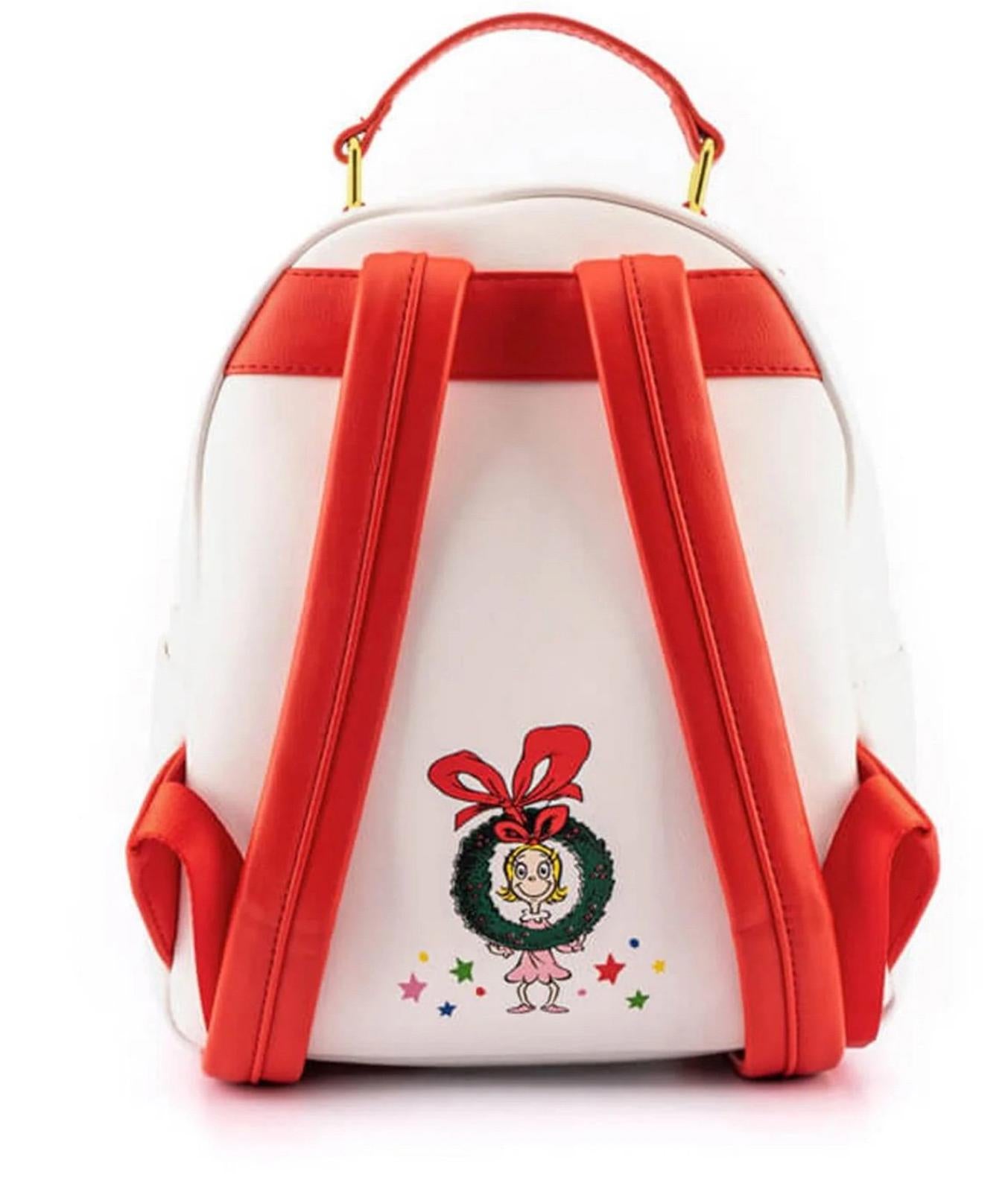 Loungefly Dr. Seuss The Grinch Chimney Thief Mini Backpack NWT!!!