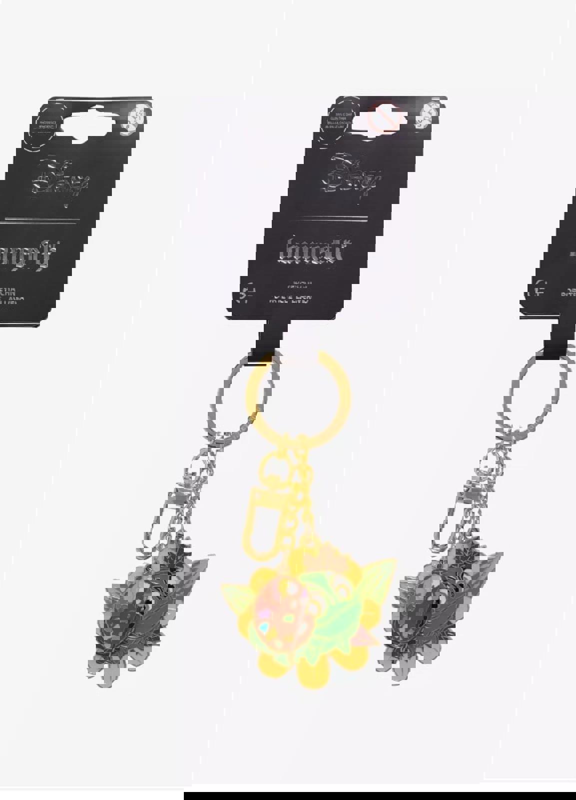 Loungefly Disney Tangled Pascal Color Changing Multi-Charm Keychain