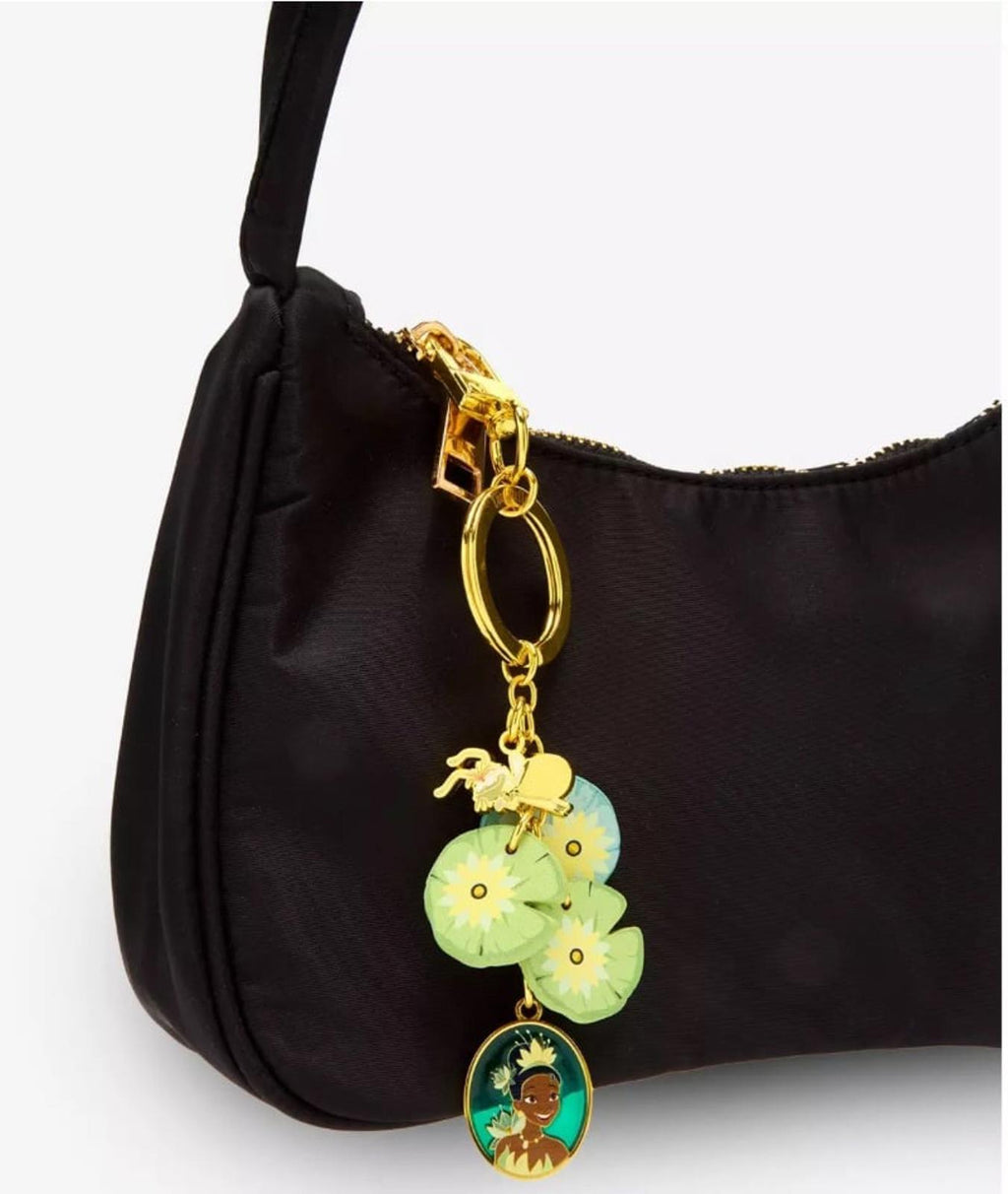 Loungefly Disney The Princess and the Frog Tiana Lily Pad Multi-Charm Keychain