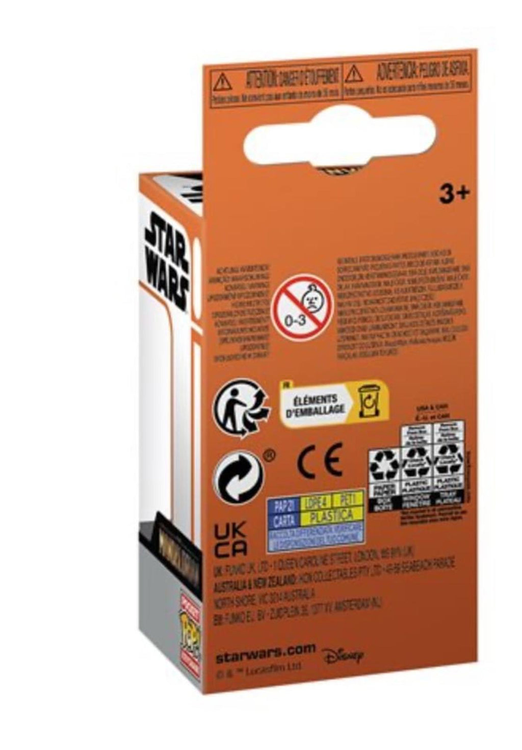 Star Wars The Mandalorian Bo-Katan Kryze with Pistols Funko Pocket Pop Key Chain