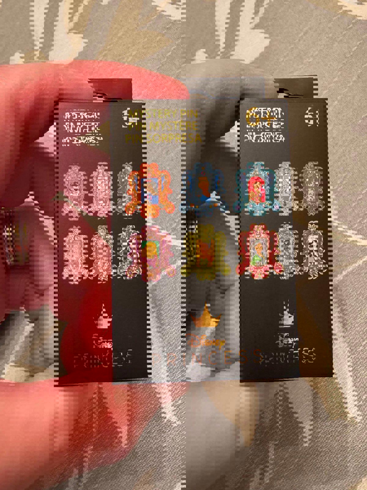 Loungefly Mystery Princess Fancy Frame Portrait Rhinestone Blind Box Pin