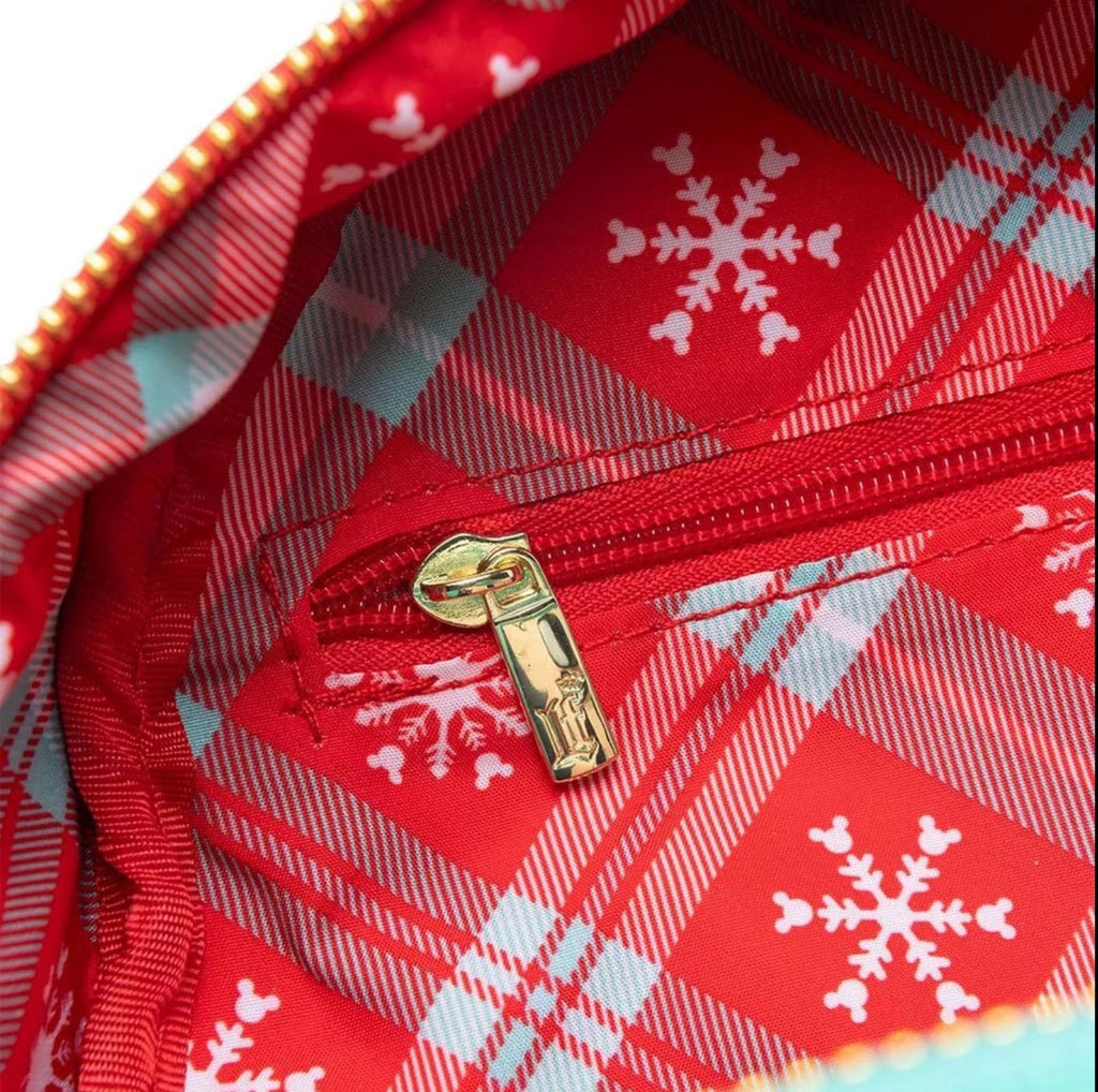 Loungefly Disney Light Up Minnie Mouse Reindeer Cosplay Mini Backpack NWT