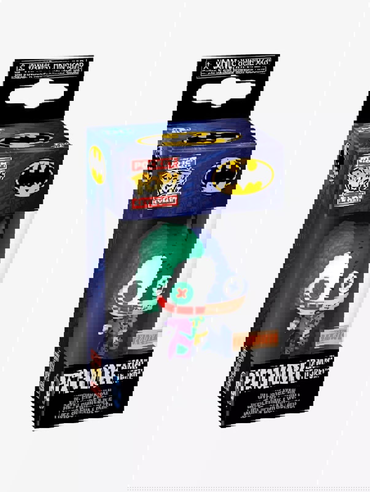 Funko Pocket Pop! DC Comics Batman & The Joker Patchwork Vinyl Keychain NWT