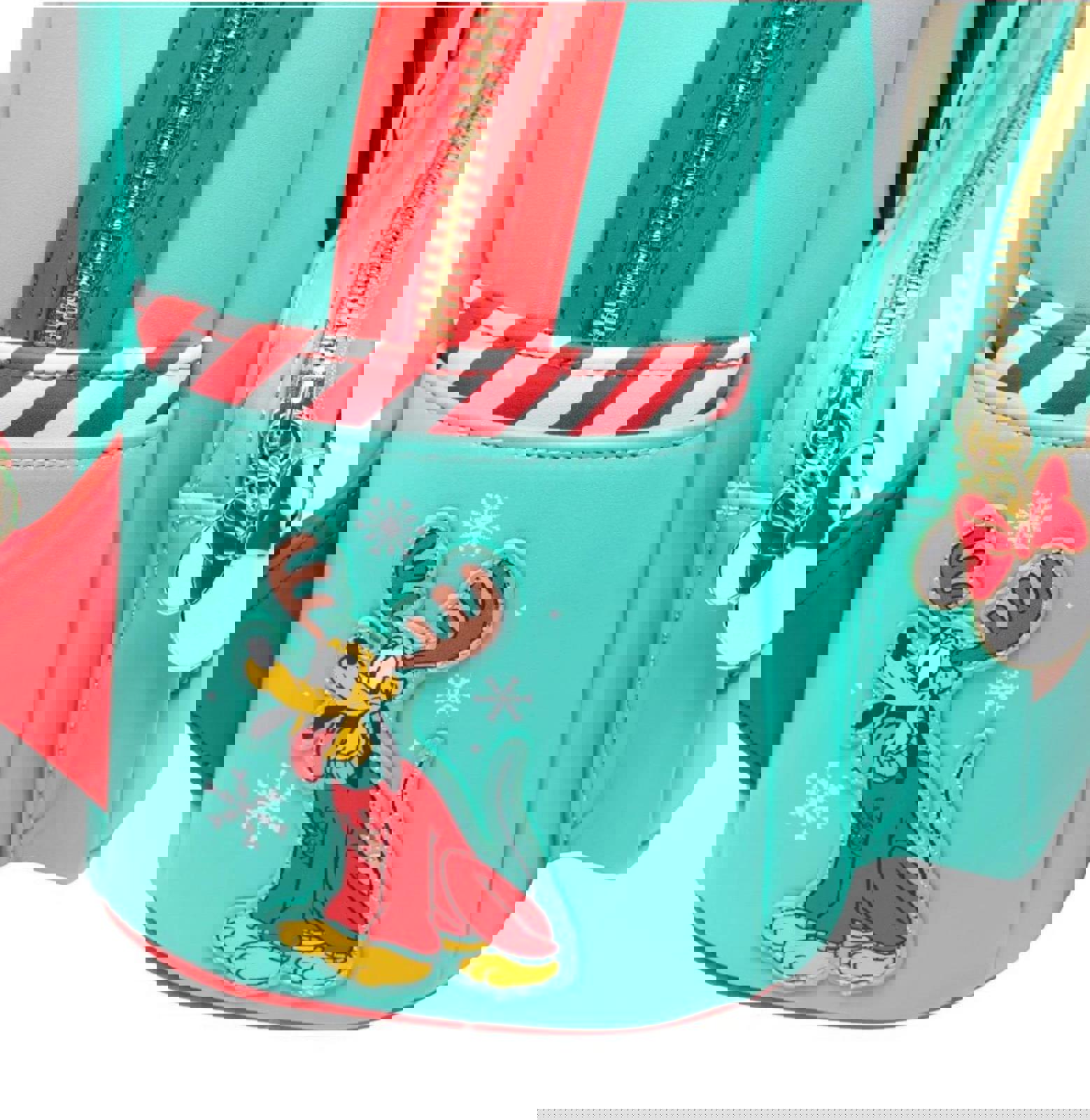 Loungefly Disney Light Up Minnie Mouse Reindeer Cosplay Mini Backpack NWT