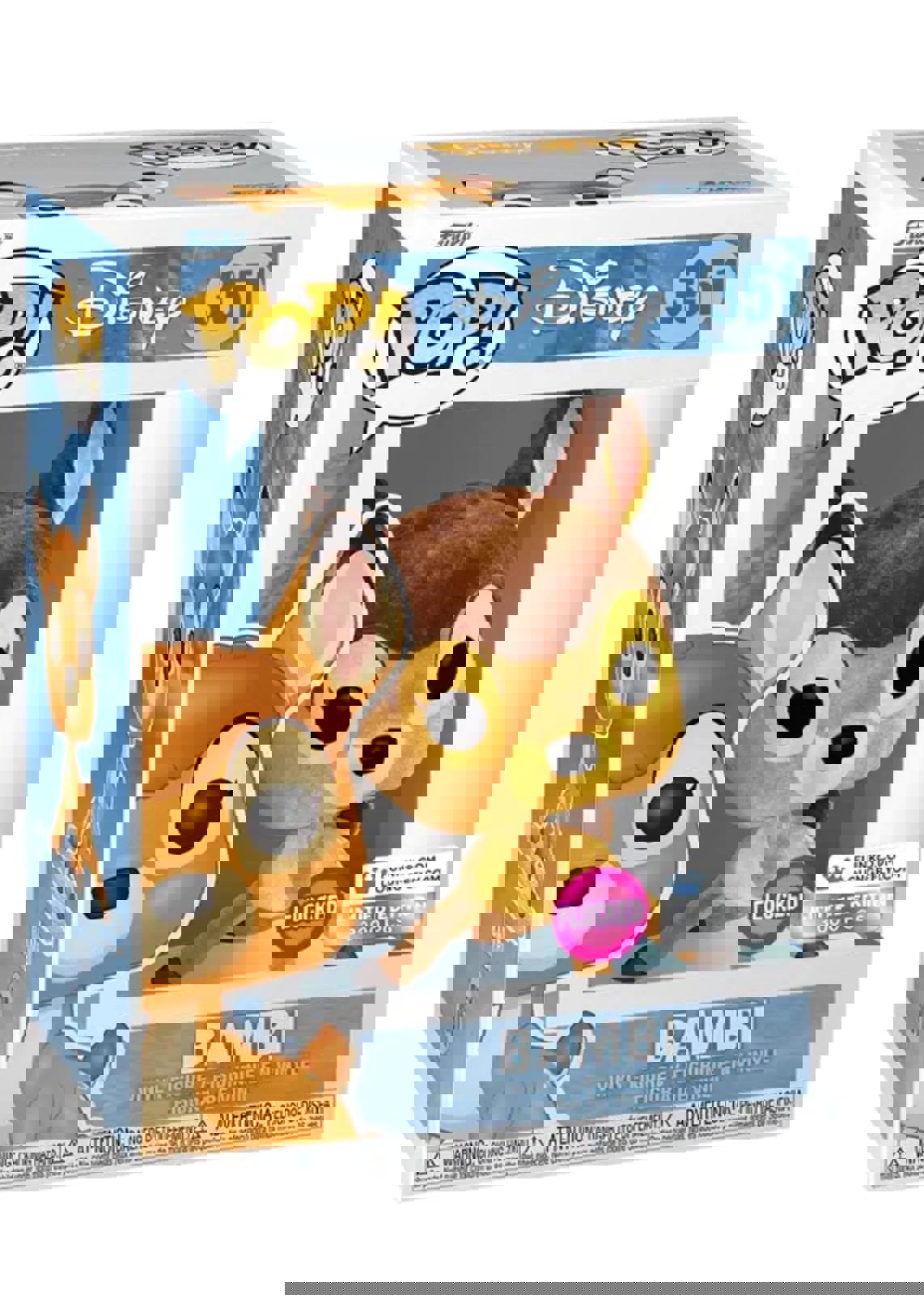 Loungefly Disney Bambi on Ice LE Lenticular Mini Backpack and Pop! Bambi SET NWT