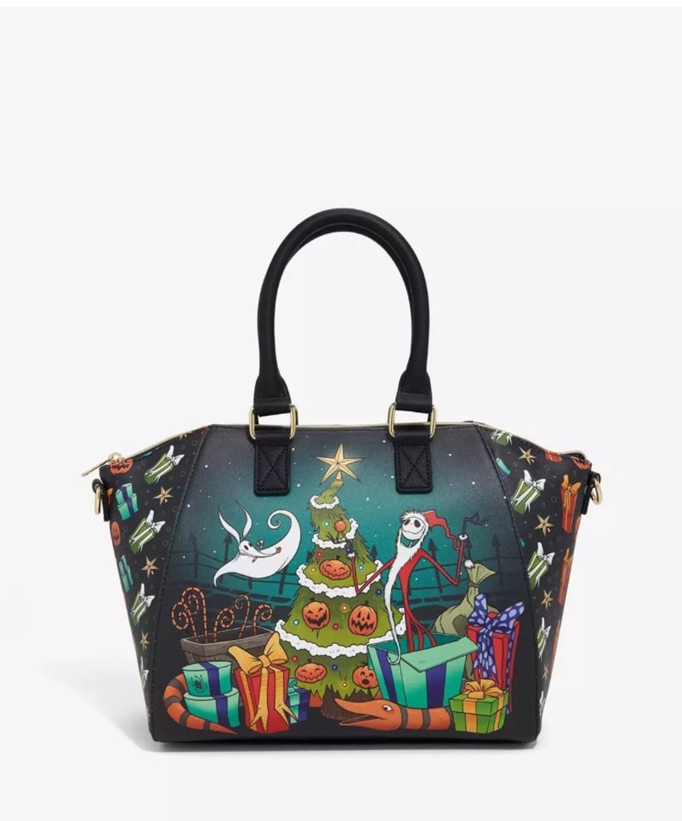 Loungefly The Nightmare Before Christmas Sandy Claws Zero Satchel Bag