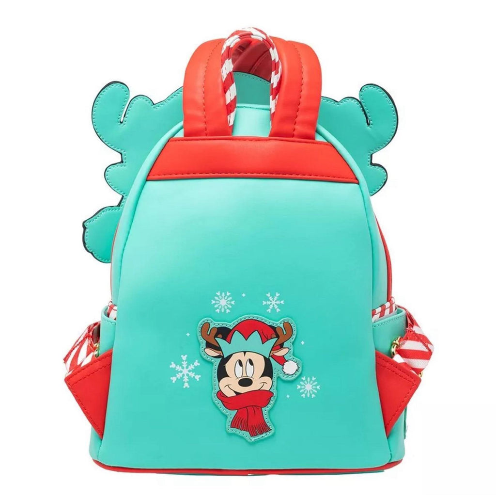 Loungefly Disney Light Up Minnie Mouse Reindeer Cosplay Mini Backpack NWT