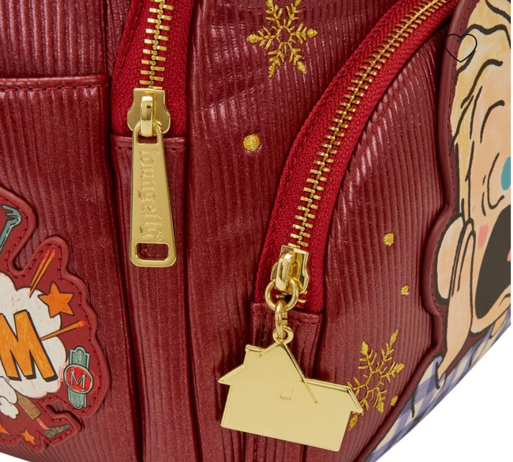 Home Alone Triple Pocket Mini Backpack